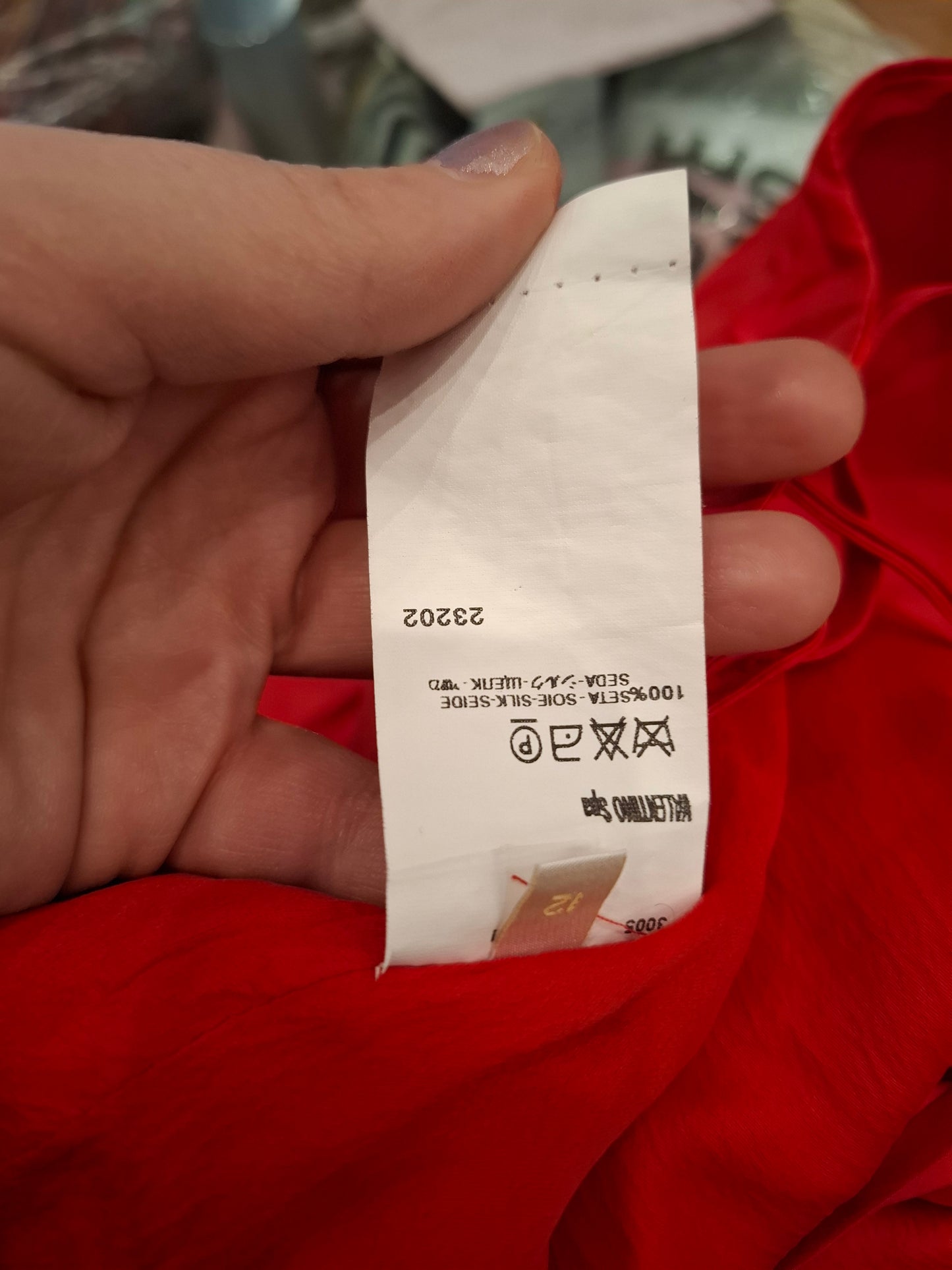 Abito Valentino Garvani sfilata anni 2000 tg 12