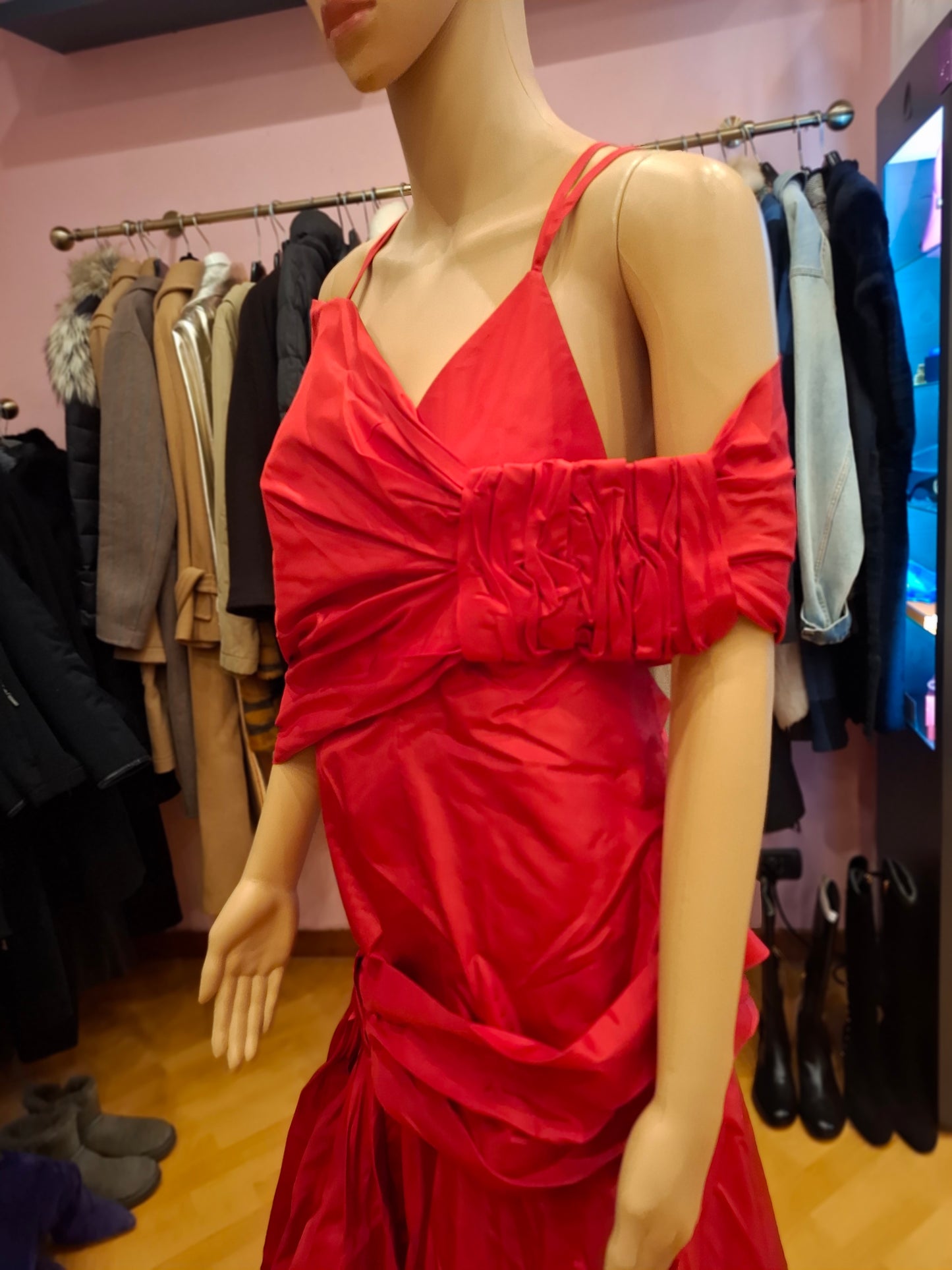 Abito Valentino Garvani sfilata anni 2000 tg 12