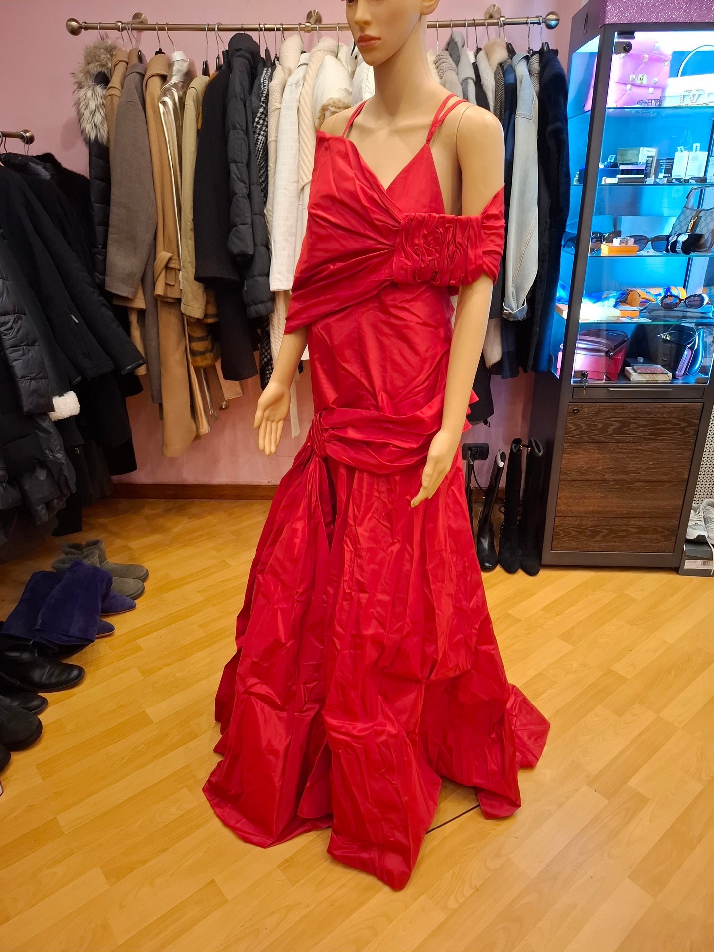 Abito Valentino Garvani sfilata anni 2000 tg 12