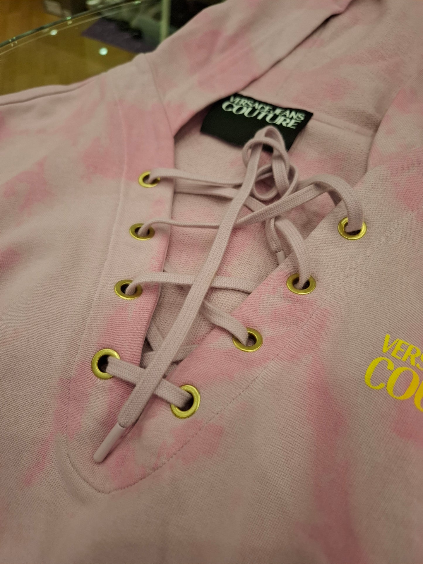 Felpa Crop Top Versace Jeans C. Tg S