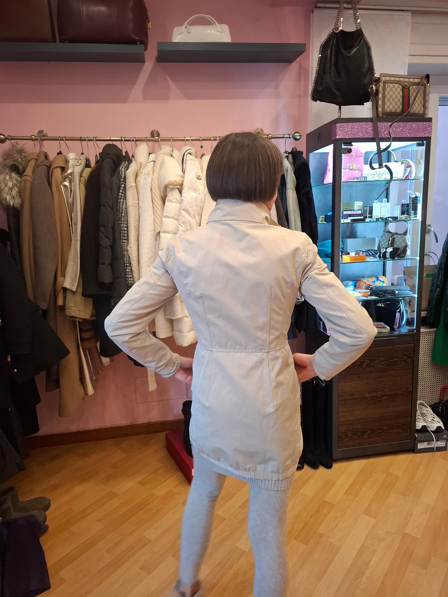 Trench Fay tg S/M beige con gancio