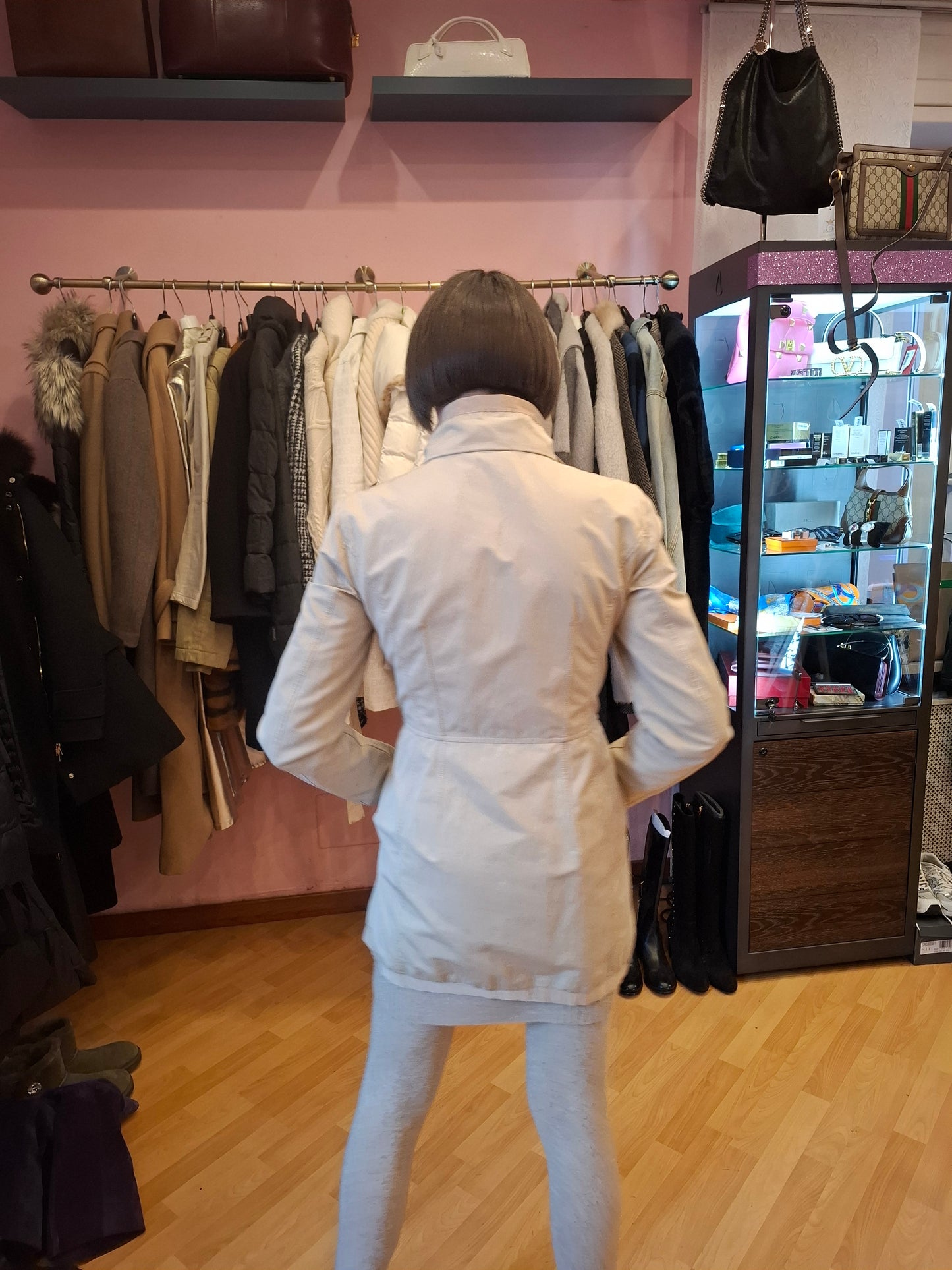 Trench Fay tg S/M beige con gancio