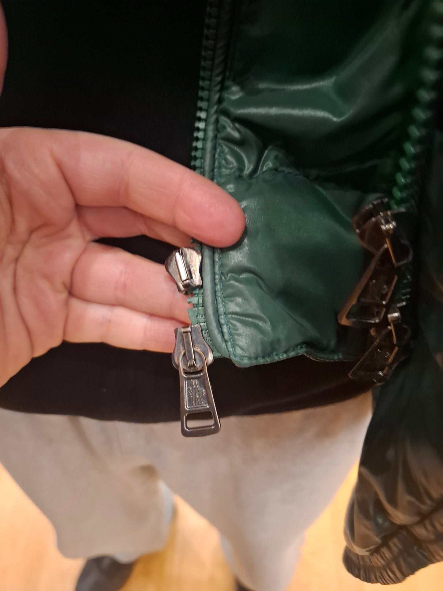 Moncler maschile tg 1 verdone