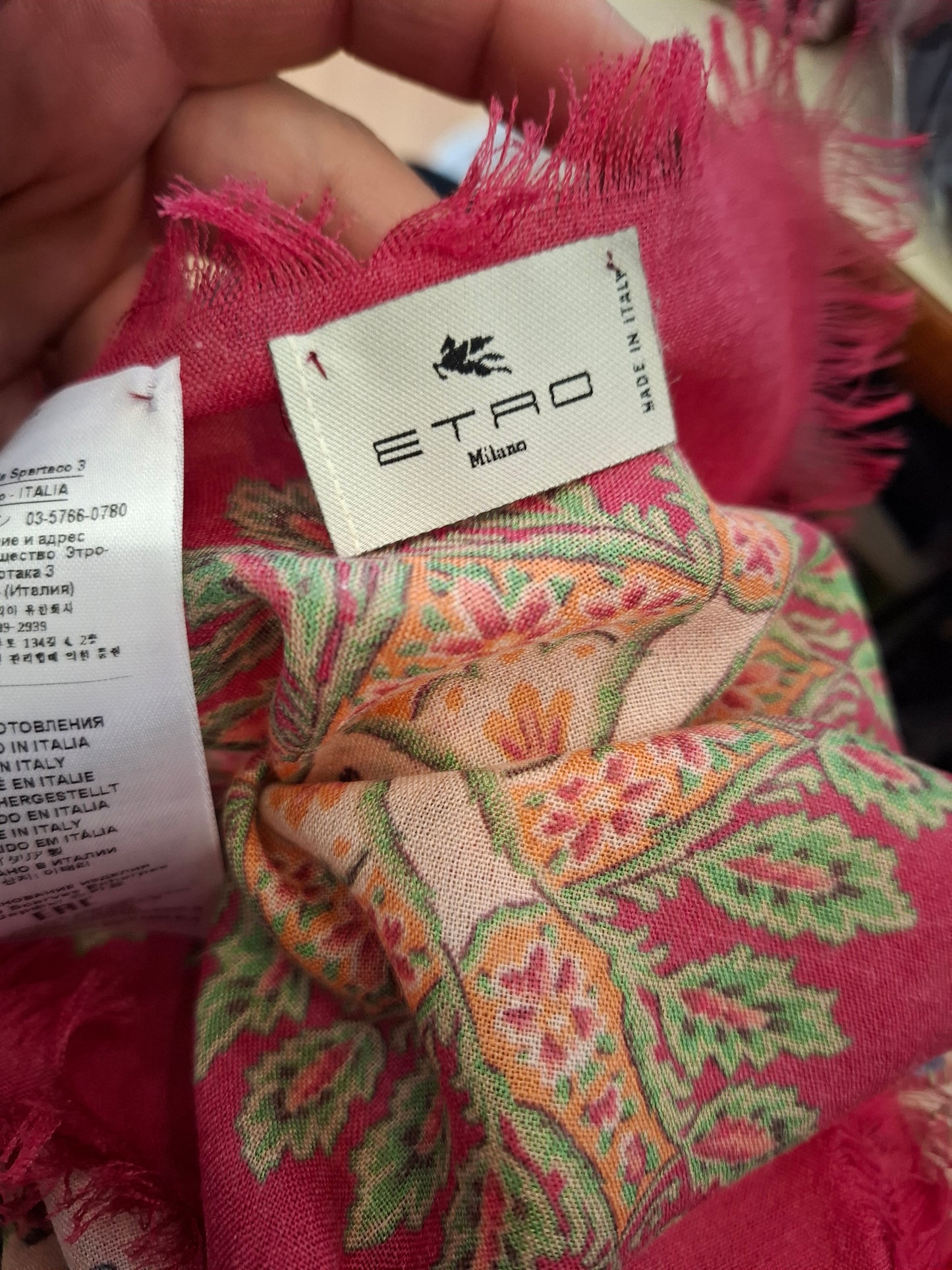 Sciarpa etro come nuova