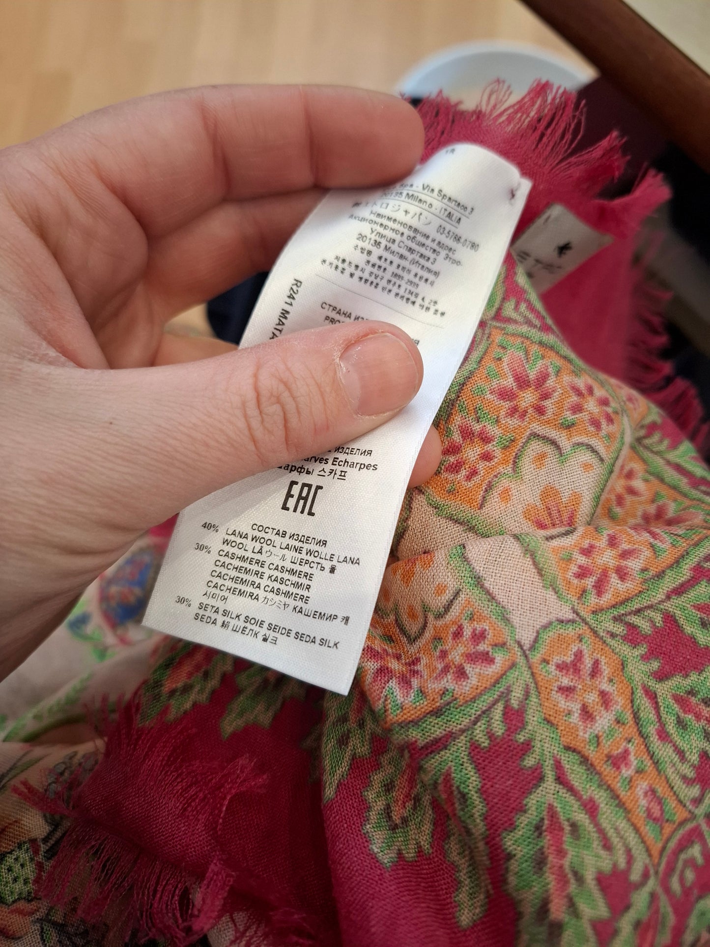 Sciarpa etro come nuova