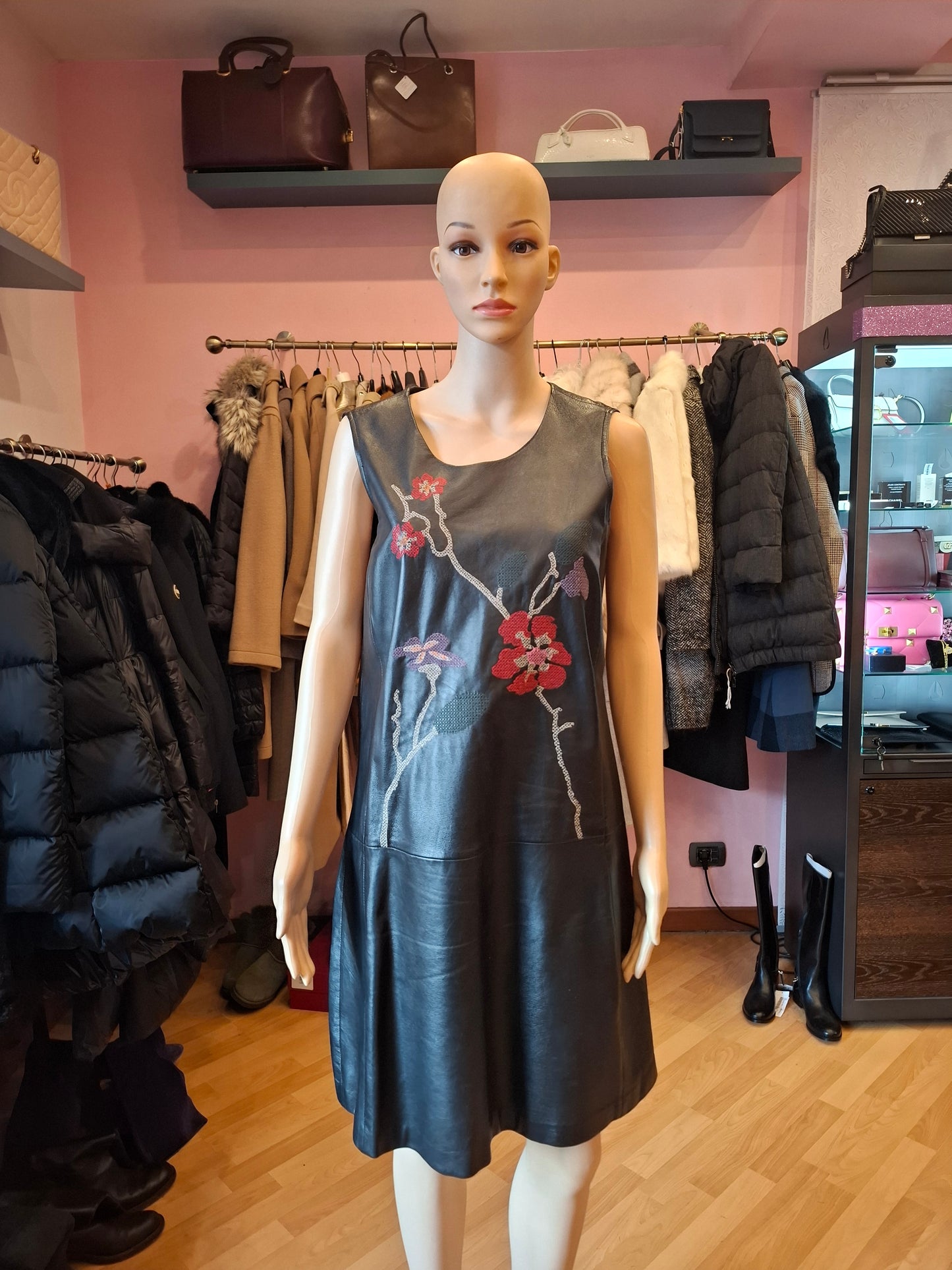Abito Blumarine Blugirl tg 44 pelle