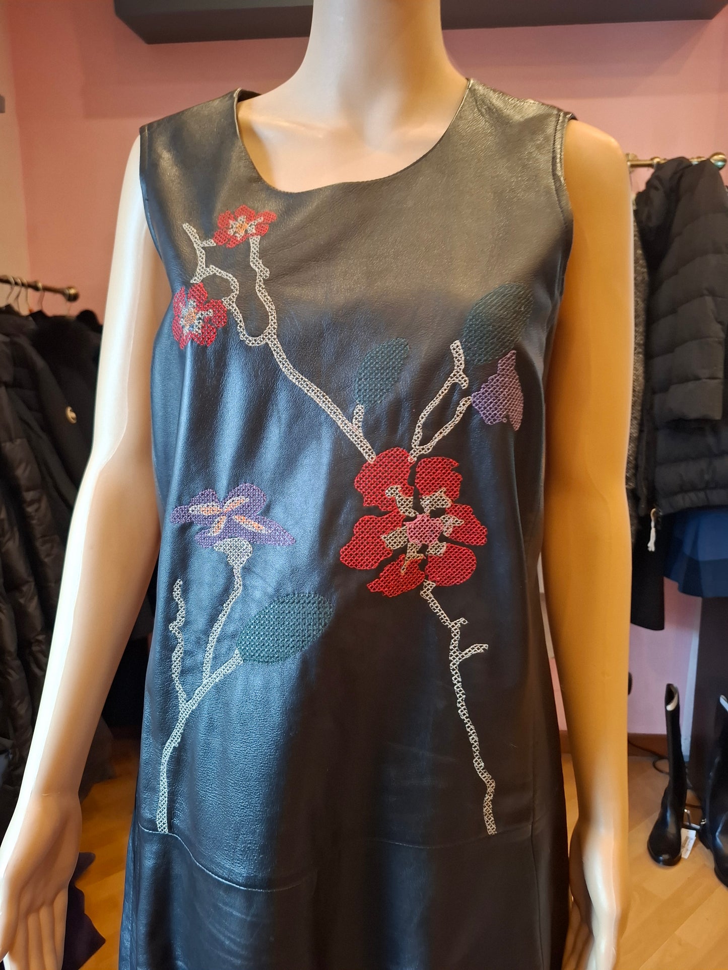 Abito Blumarine Blugirl tg 44 pelle