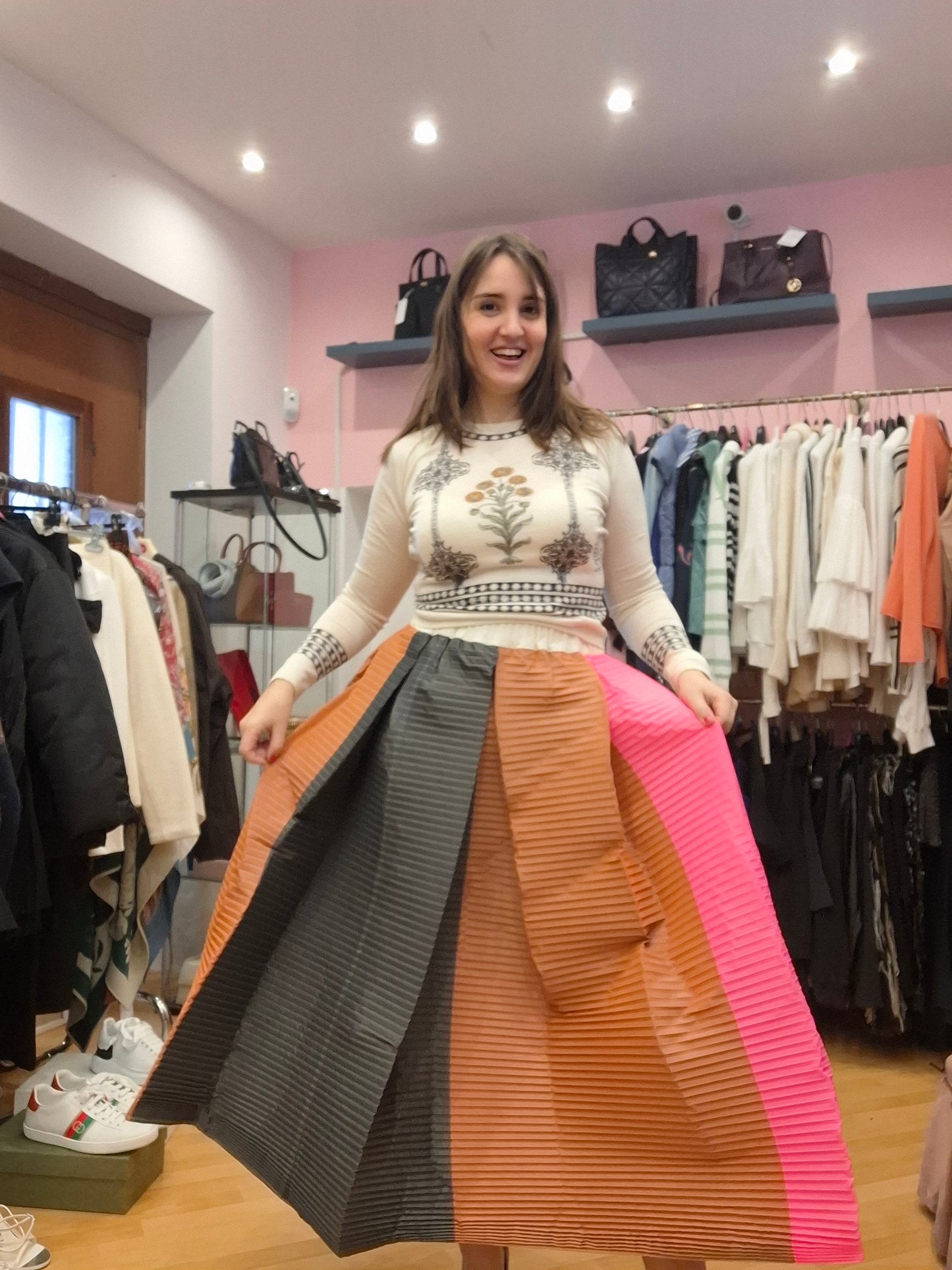 Gonna Sofie D'hoore tg 38 abbondante