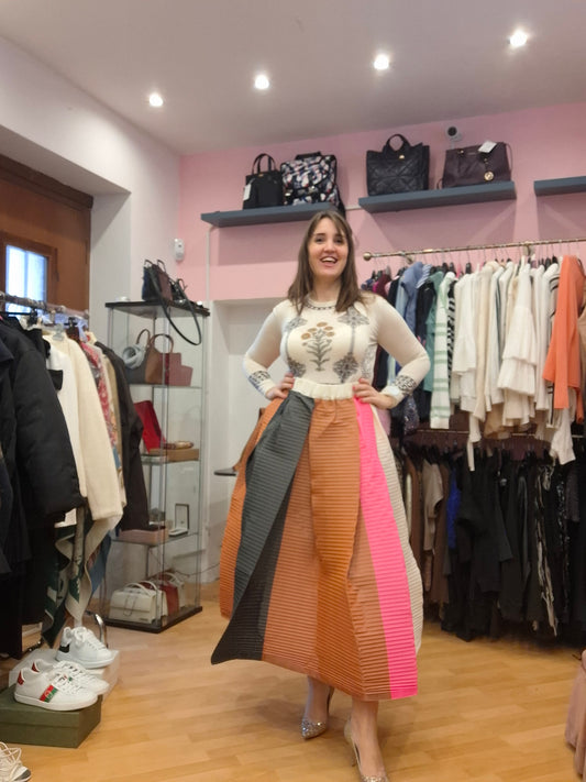 Gonna Sofie D'hoore tg 38 abbondante