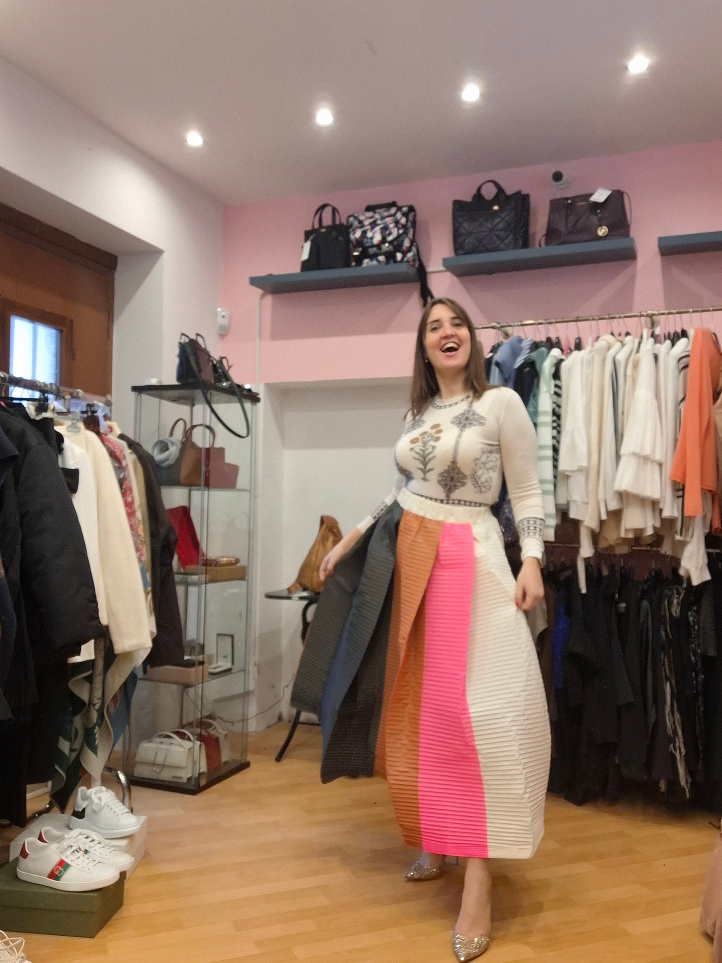 Gonna Sofie D'hoore tg 38 abbondante