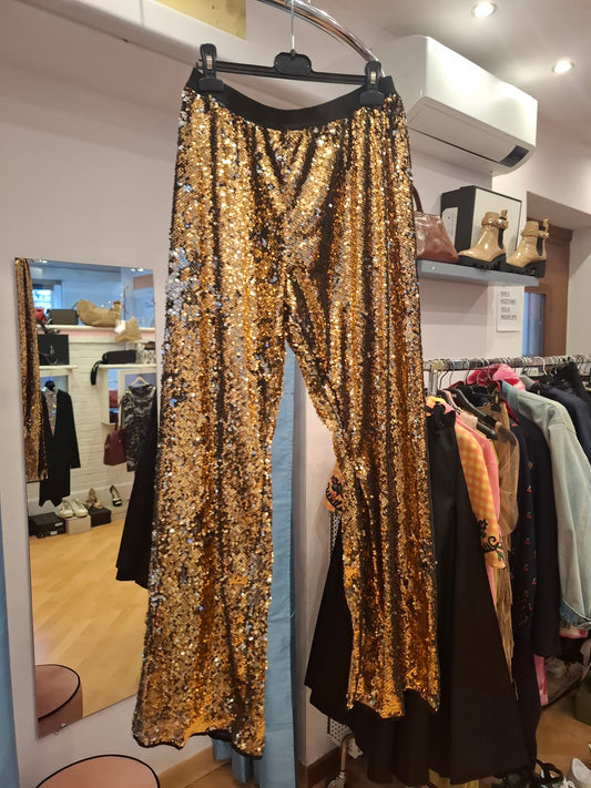 Pantalone paillettes W.E.D tg M/L