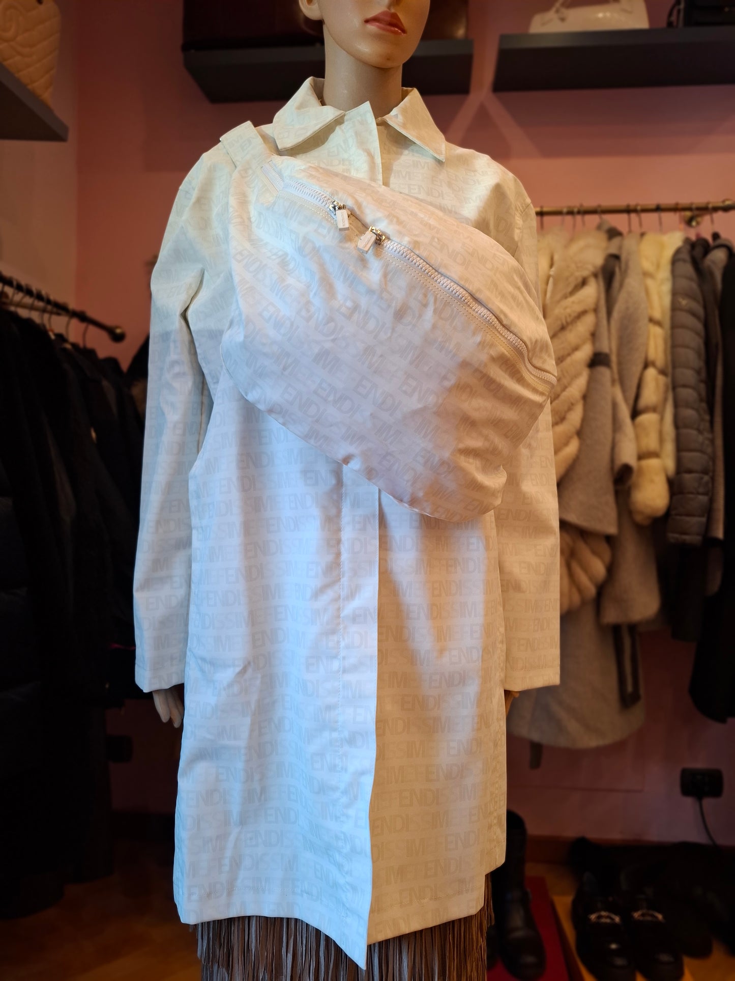 Trench Fendissime (Fendi vintage) tg M