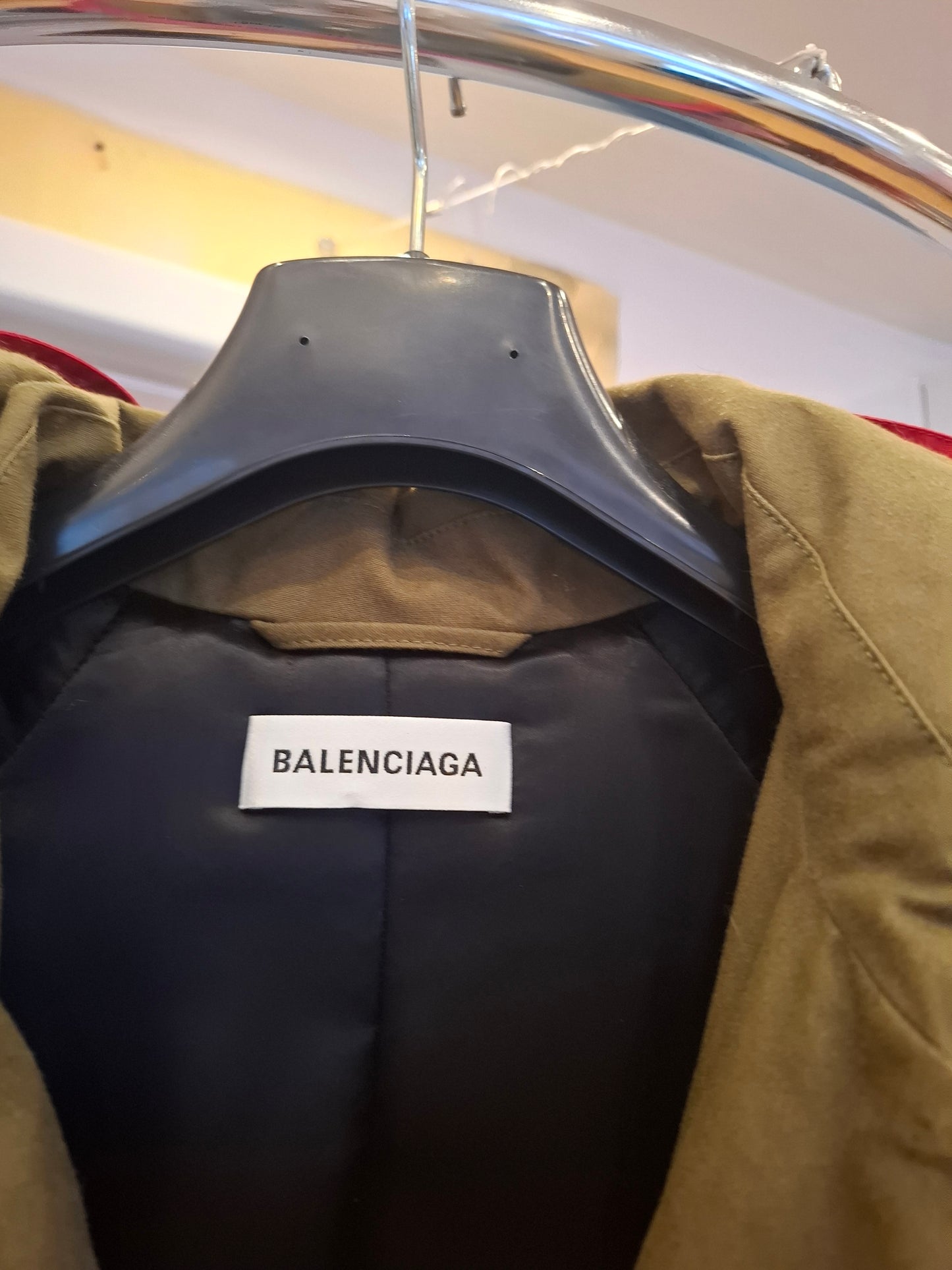 Cappotto blu Balenciaga tg 32 fr/ it 36 ma molto over