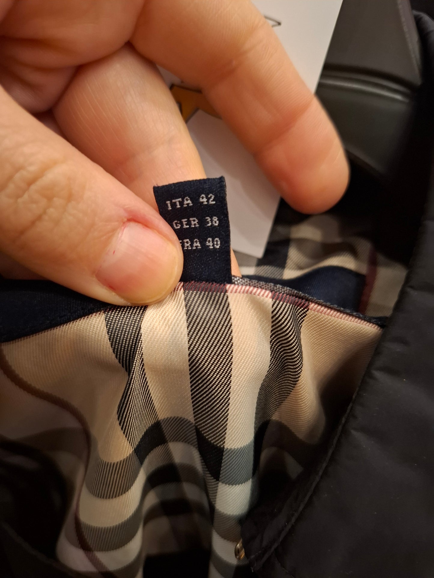 Trench Burberry tg 42