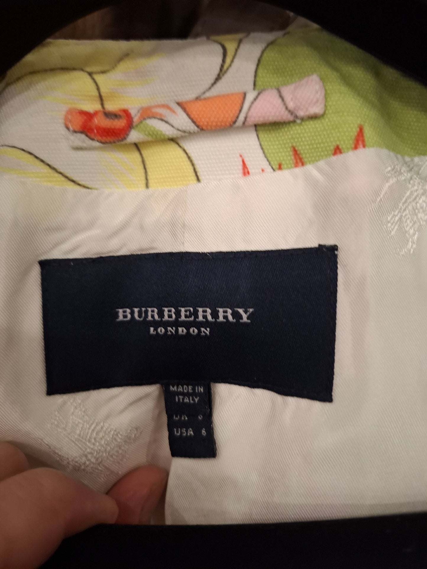 Giacca Burberry primaverile tg 40