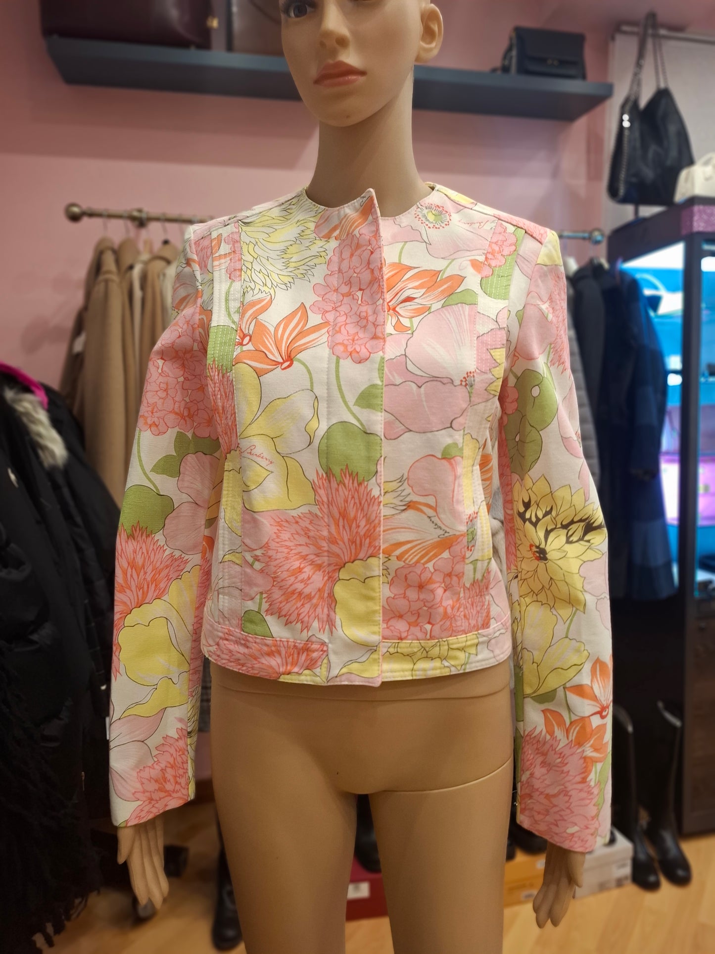 Giacca Burberry primaverile tg 40