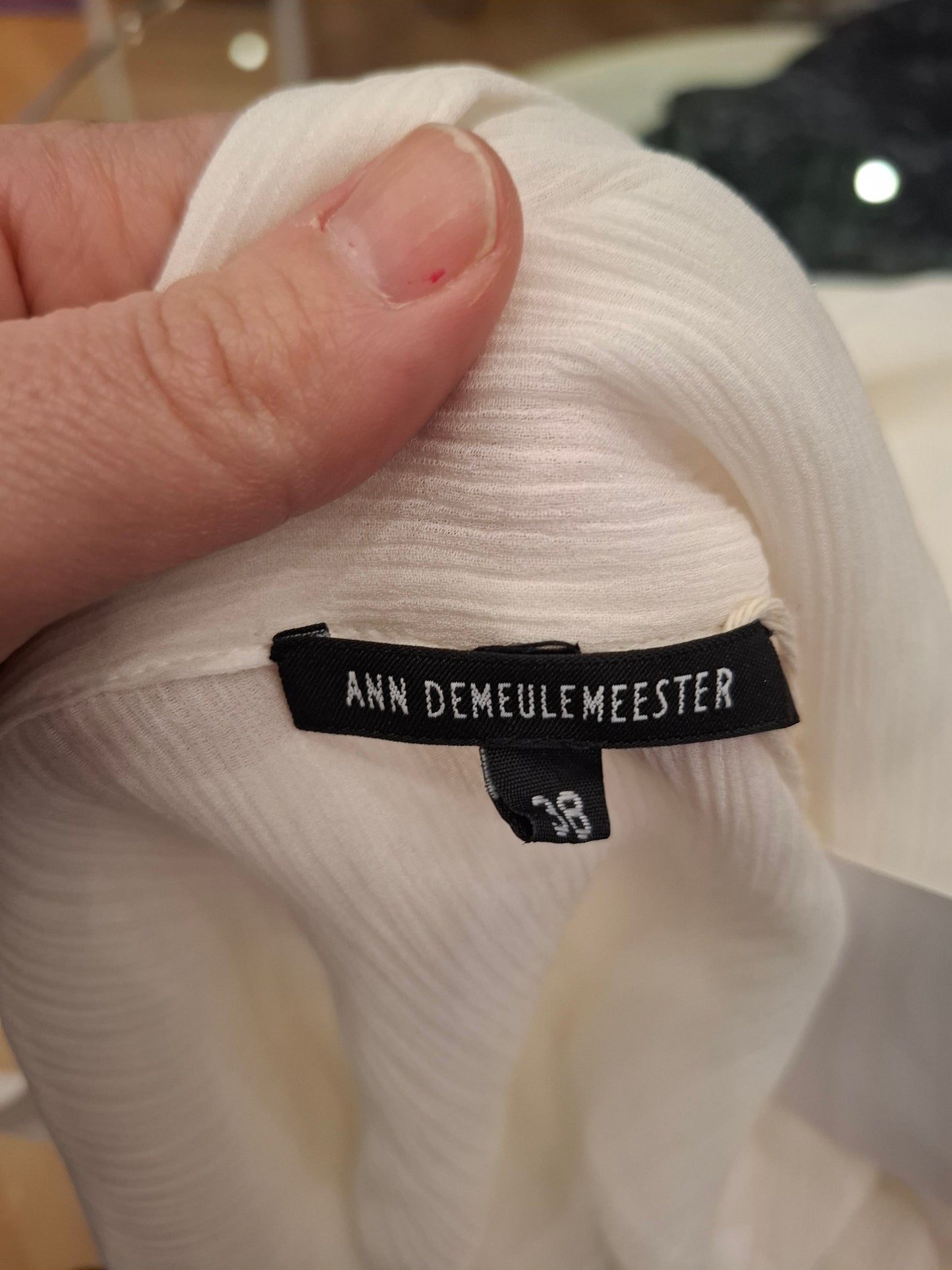 Camicia Ann Demeulemeester tg 38 regolabile