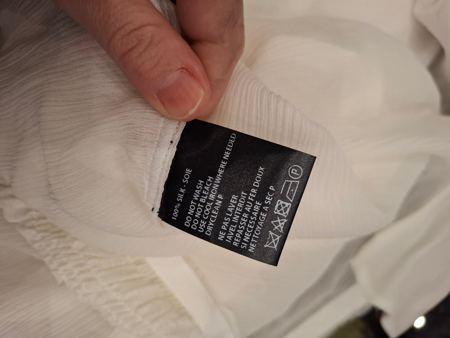 Camicia Ann Demeulemeester tg 38 regolabile