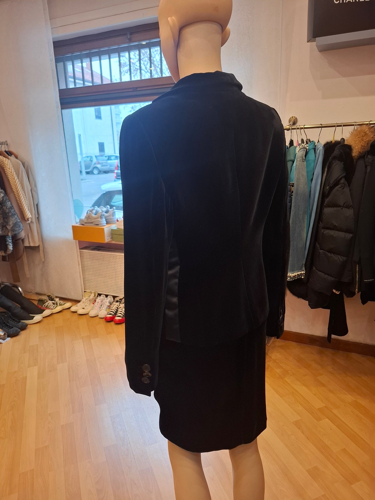 Completo velluto Emporio Armani tg 40/42