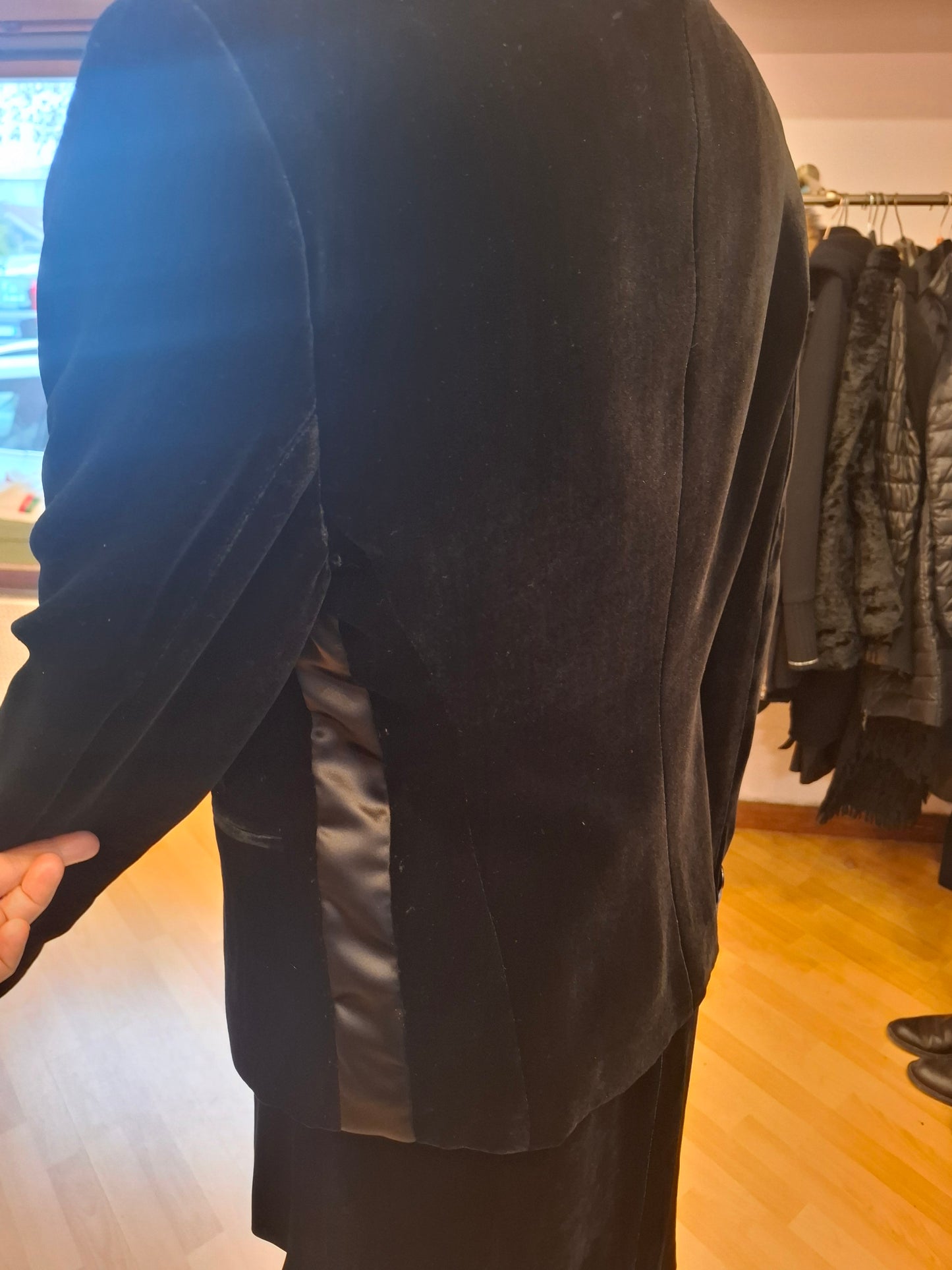 Completo velluto Emporio Armani tg 40/42