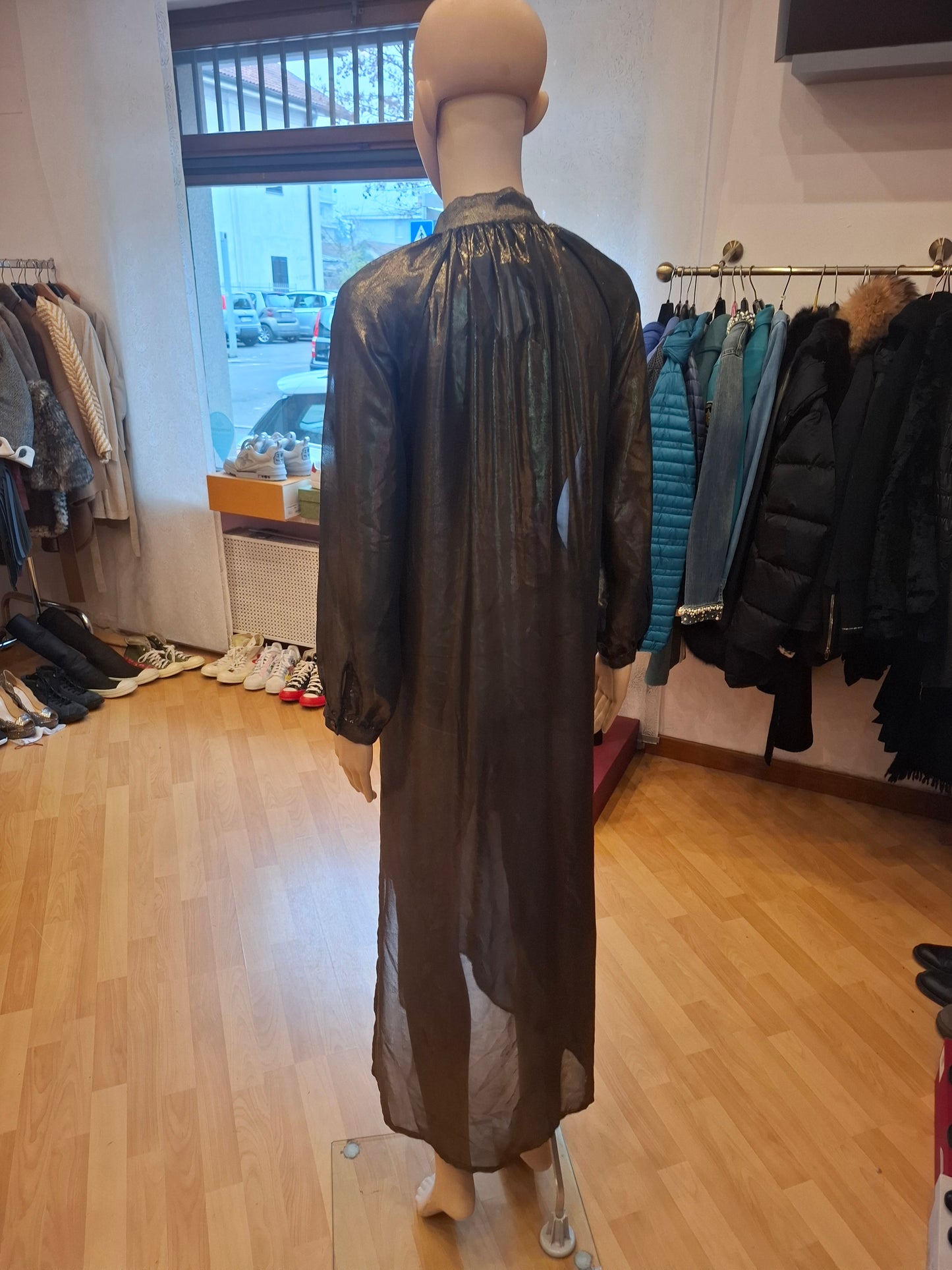 Abito Sara Spadone tg 42 pura seta