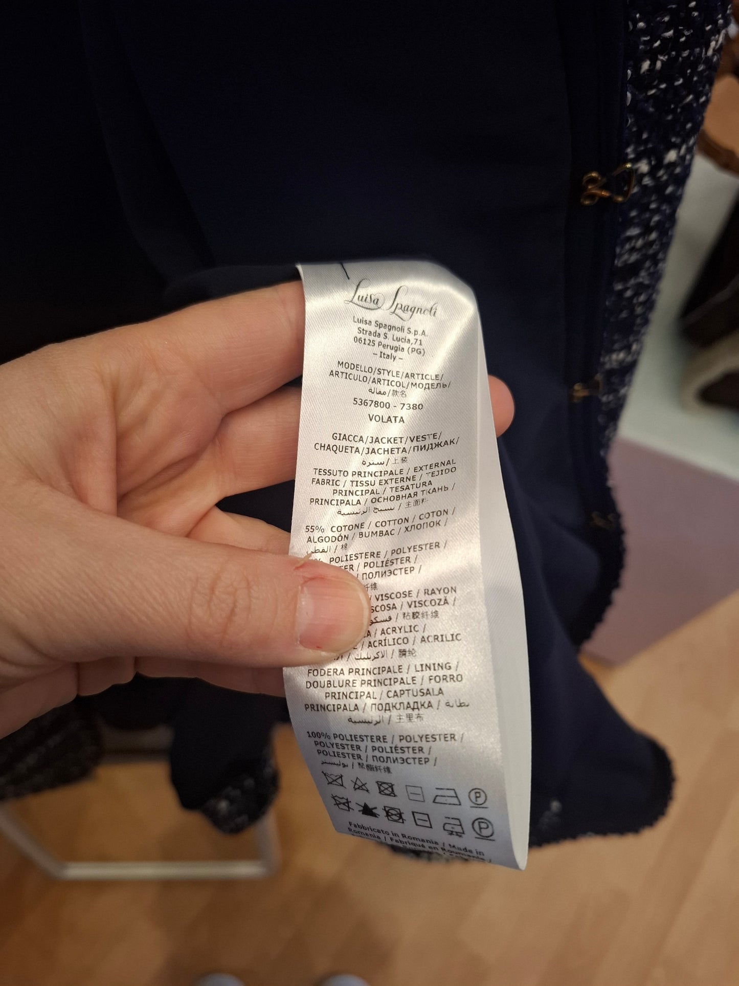 Giacca Luisa Spagnoli tg 50 nuova