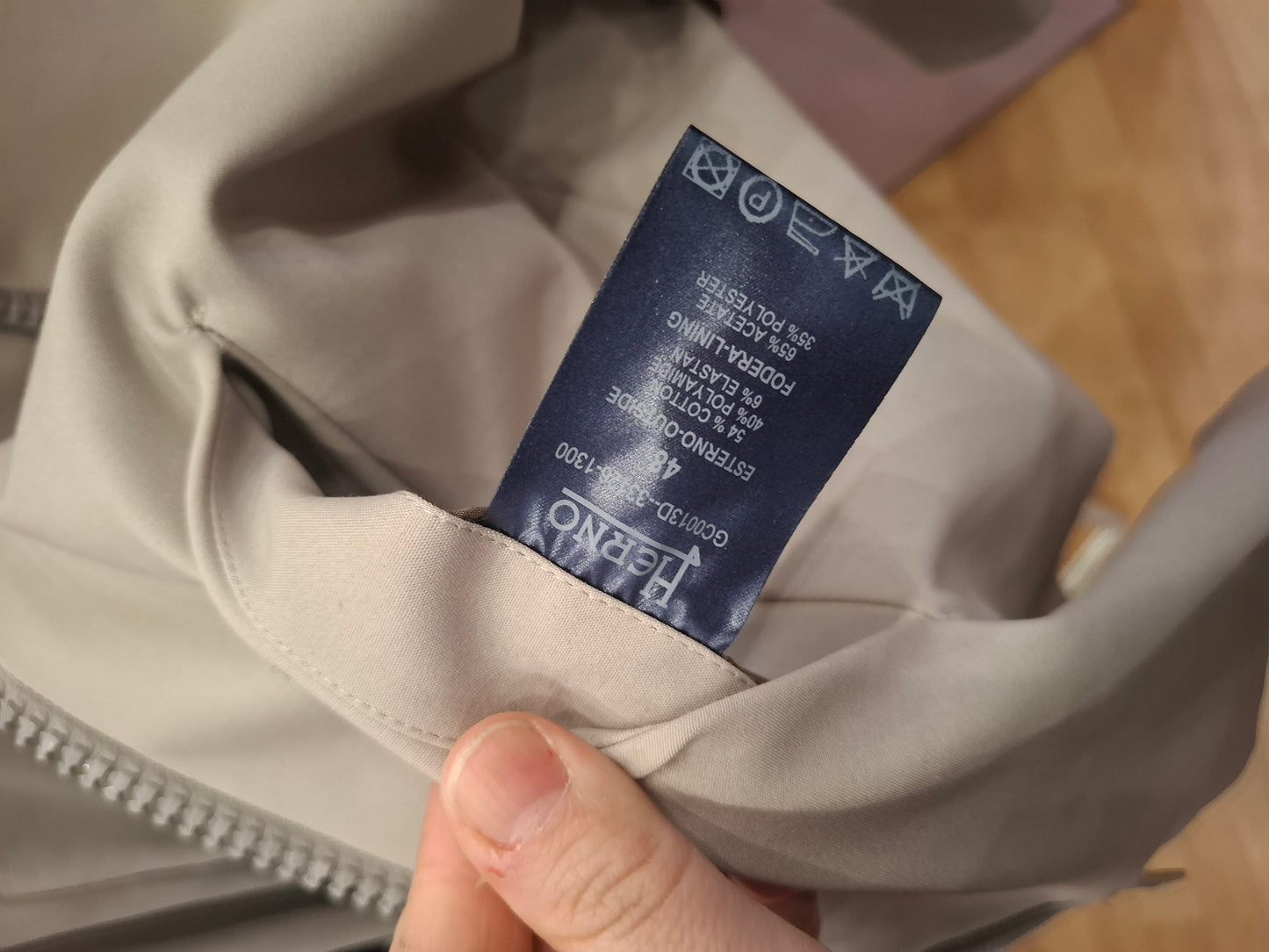 Giacca Herno leggera tg 48 ridotta