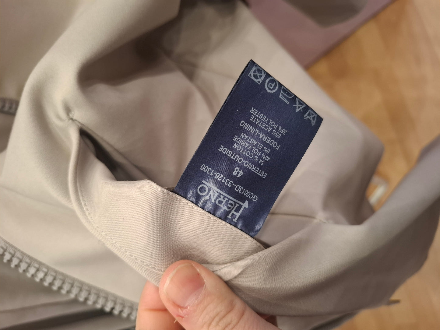 Giacca Herno leggera tg 48 ridotta