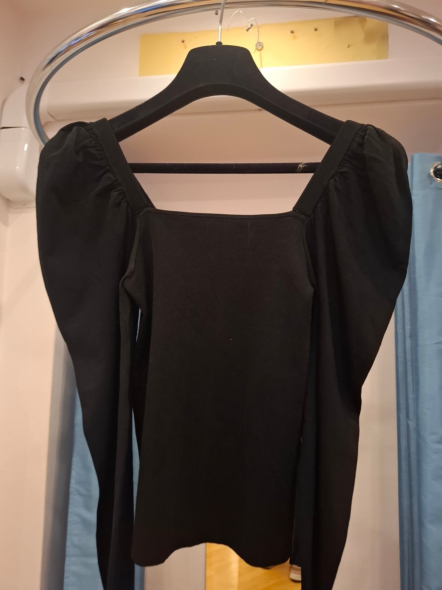 Top Twin Set tg S manica a sbuffo