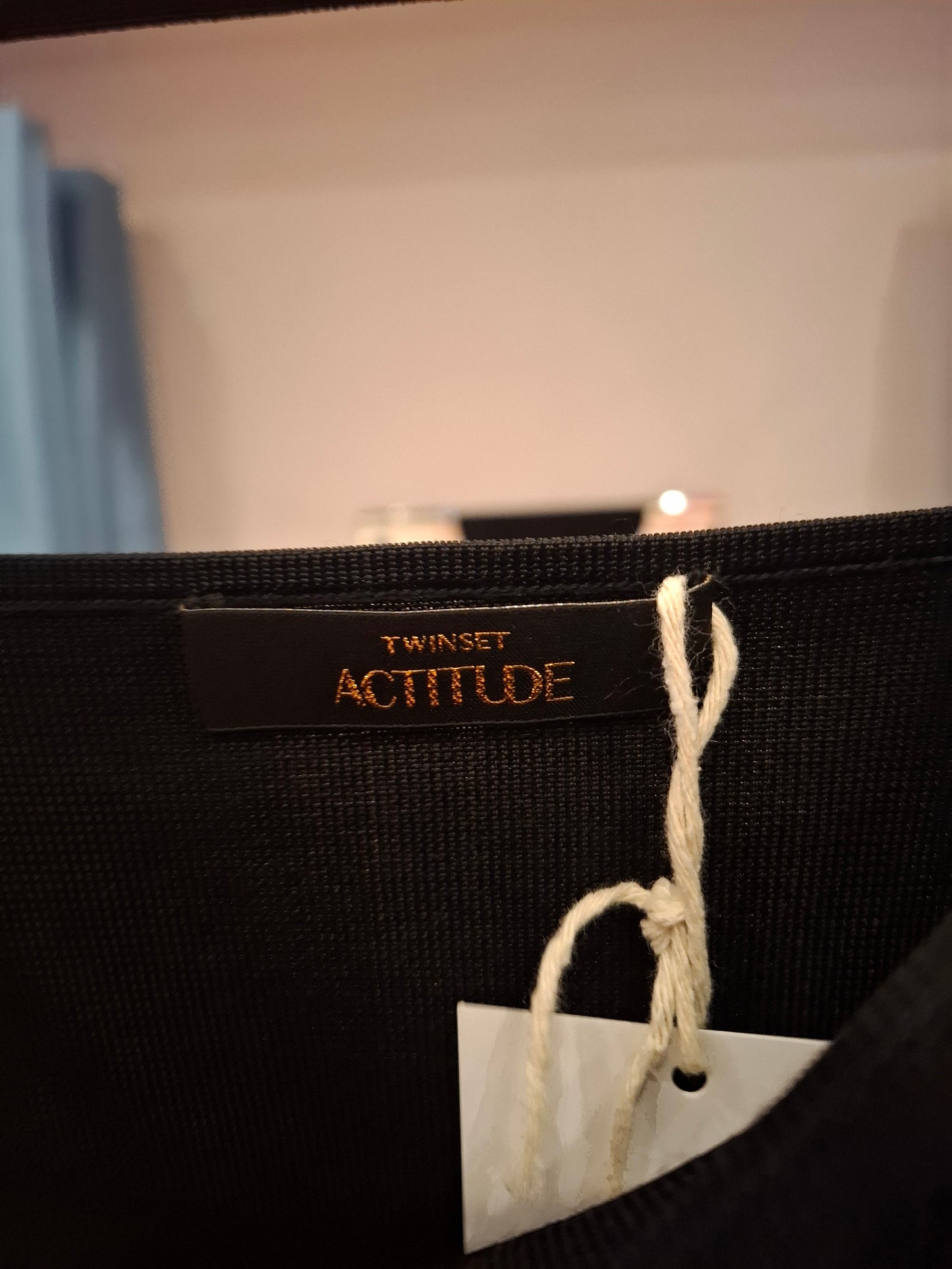 Top Twin Set tg S manica a sbuffo