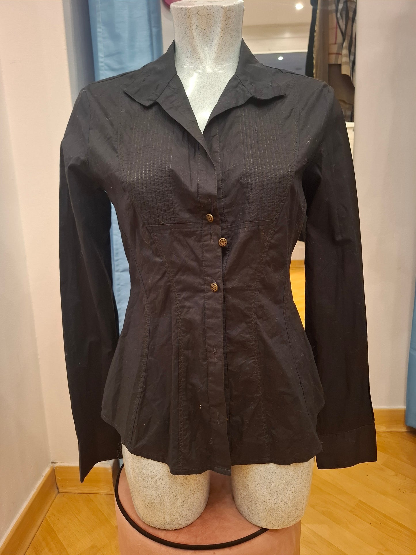 Camicia Cavalli nera tg 40