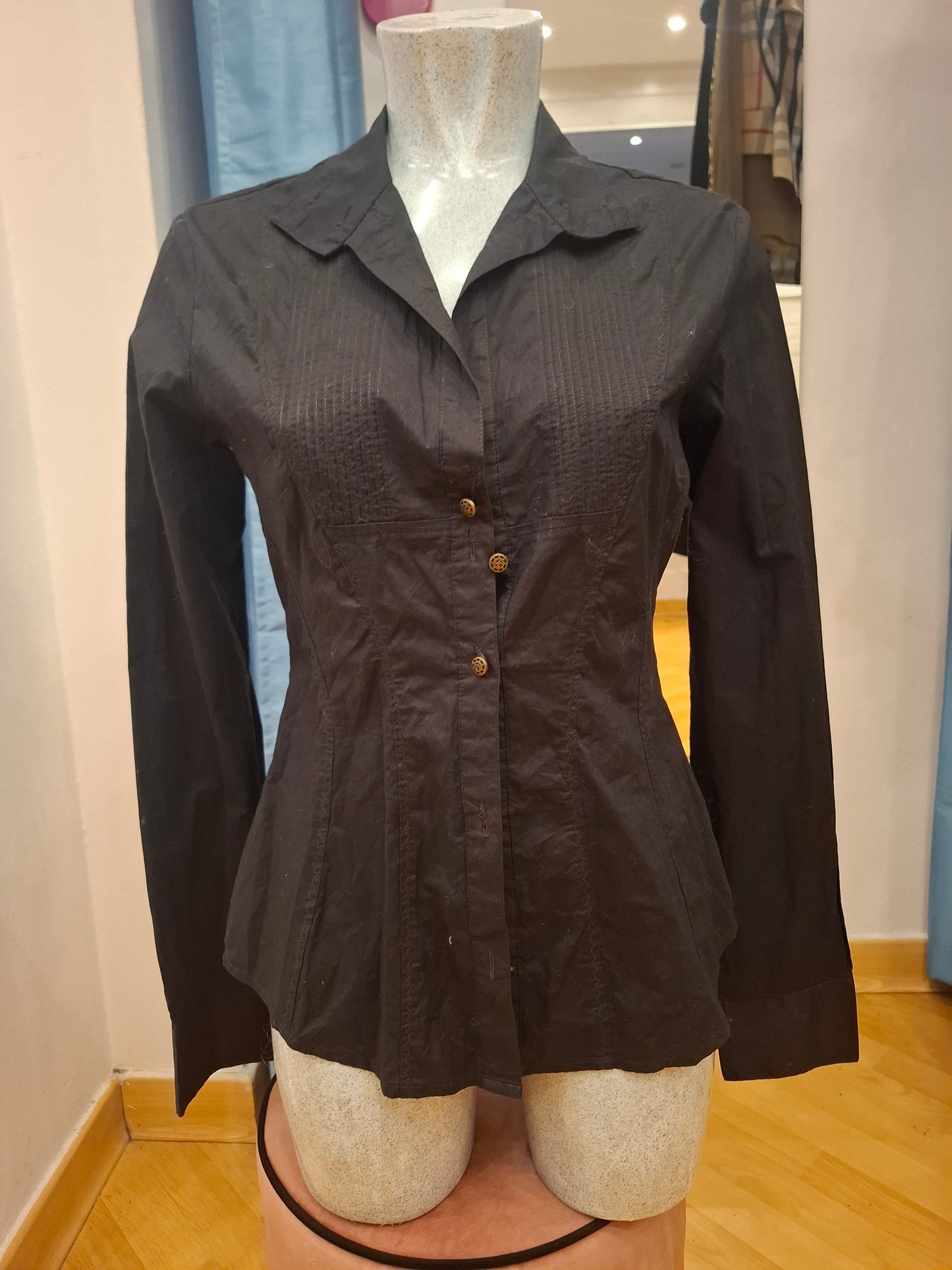 Camicia Cavalli nera tg 40