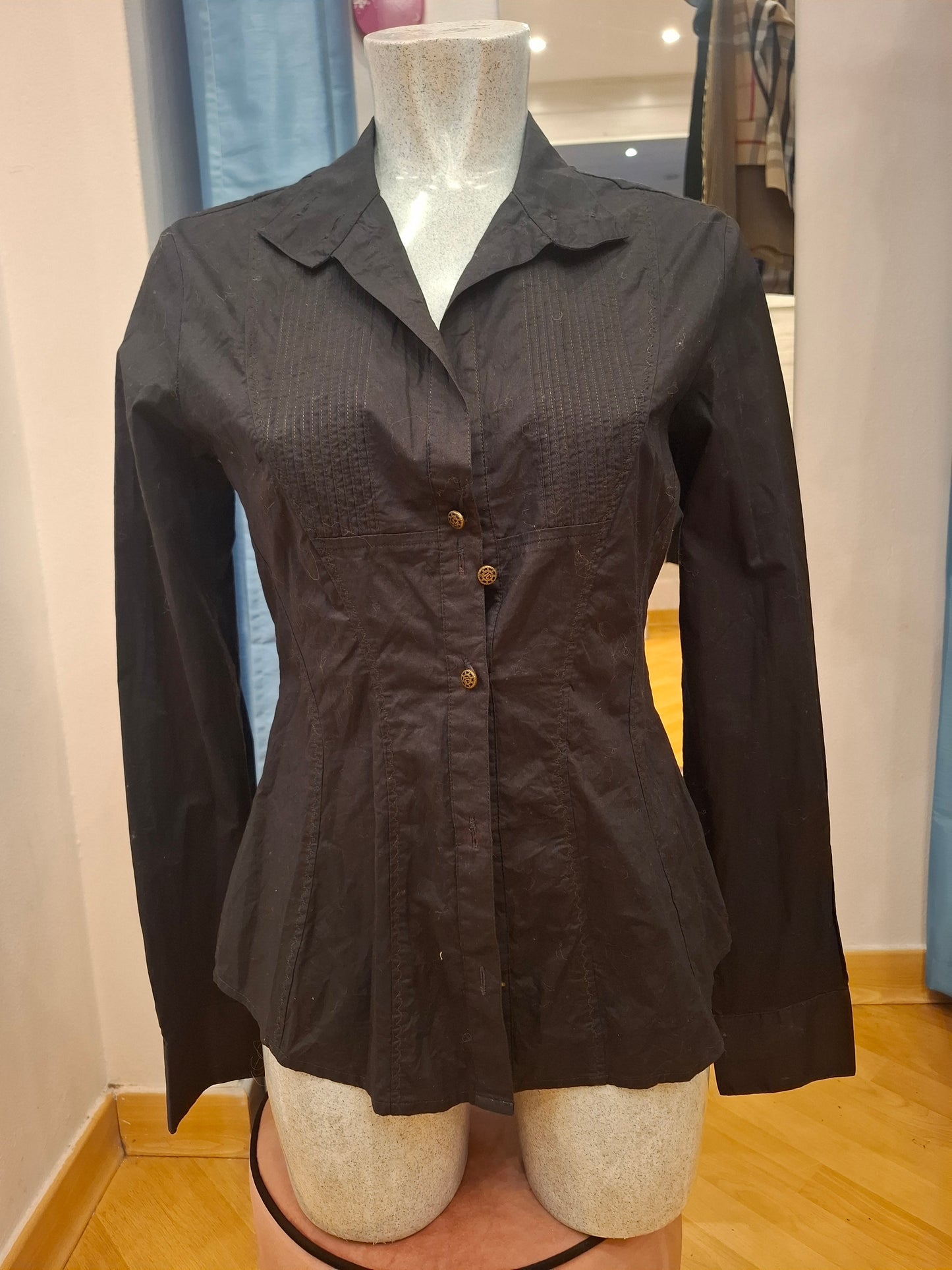 Camicia Cavalli nera tg 40