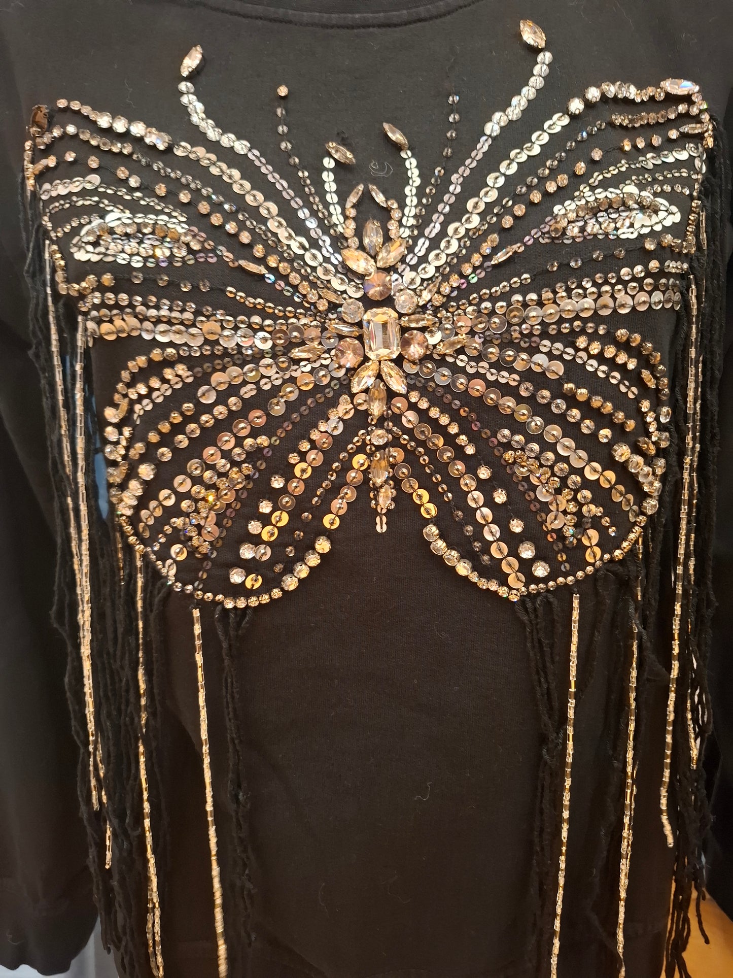 Felpa Twin Set strass tg XS