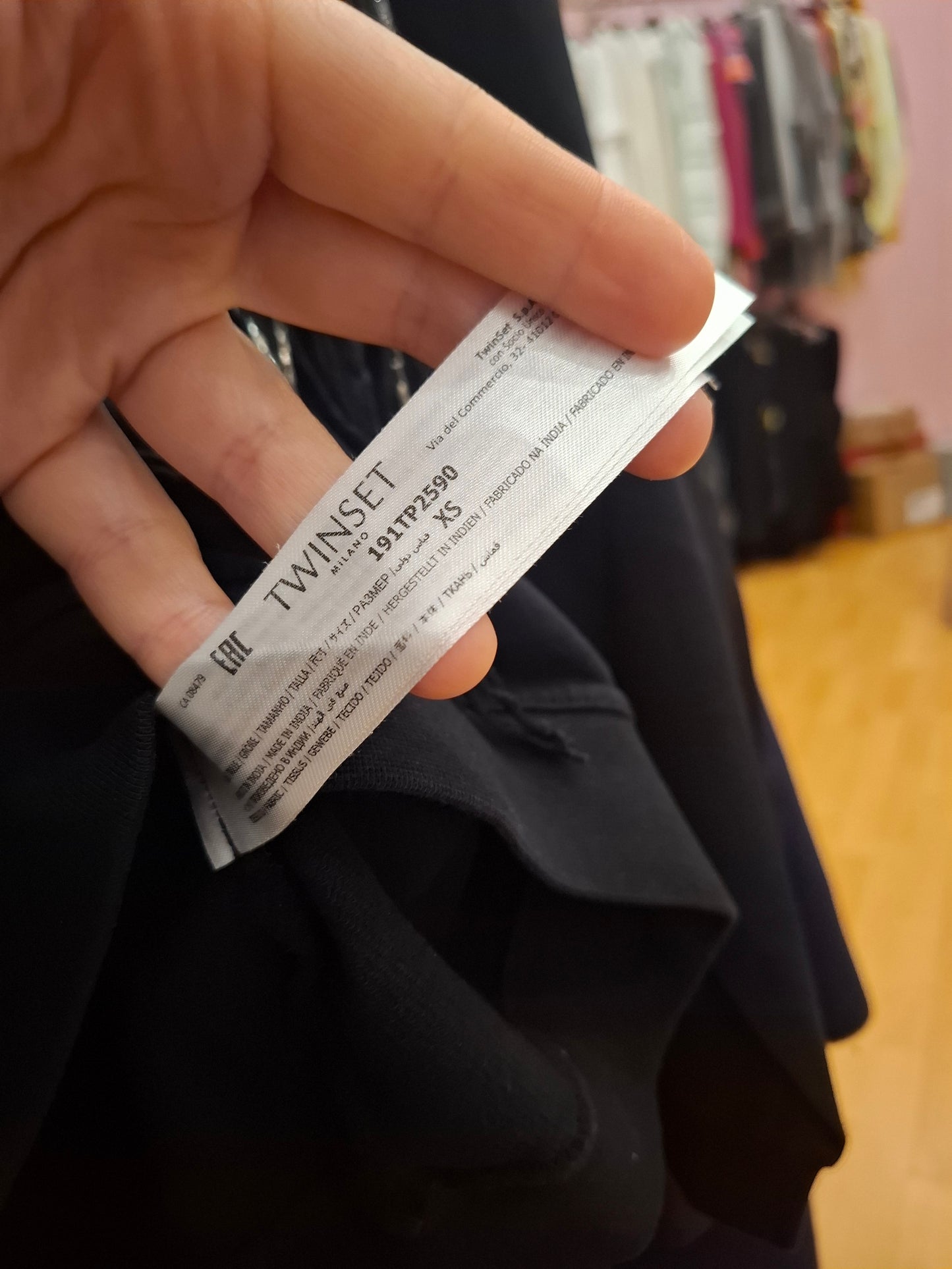 Felpa Twin Set strass tg XS