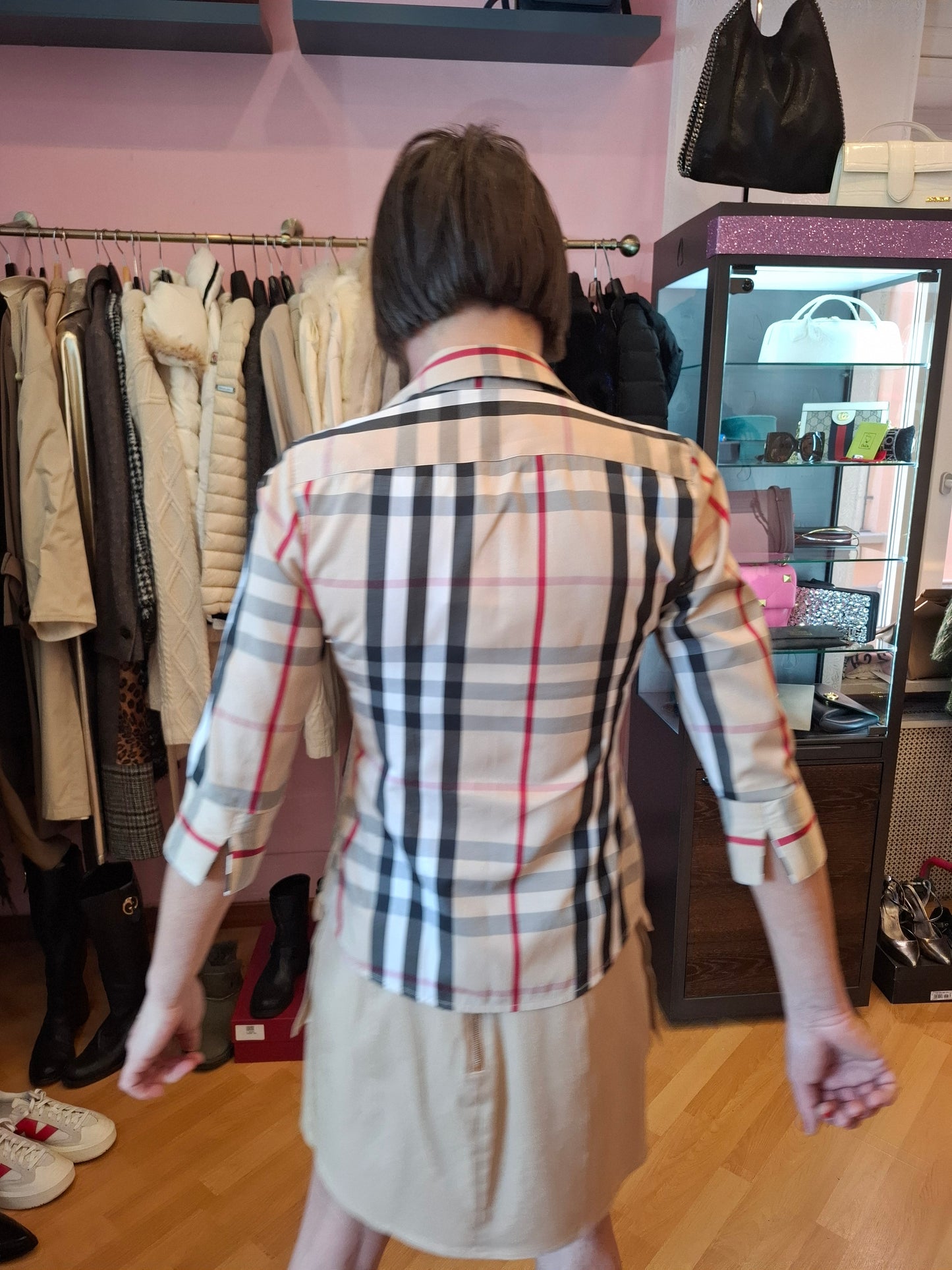 Camicia Burberry tg M ridotta