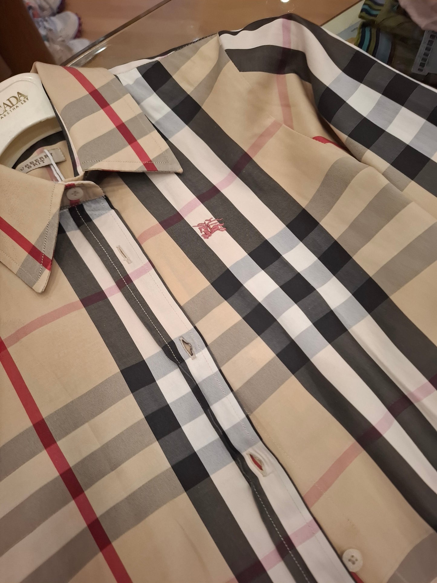 Camicia Burberry tg M ridotta