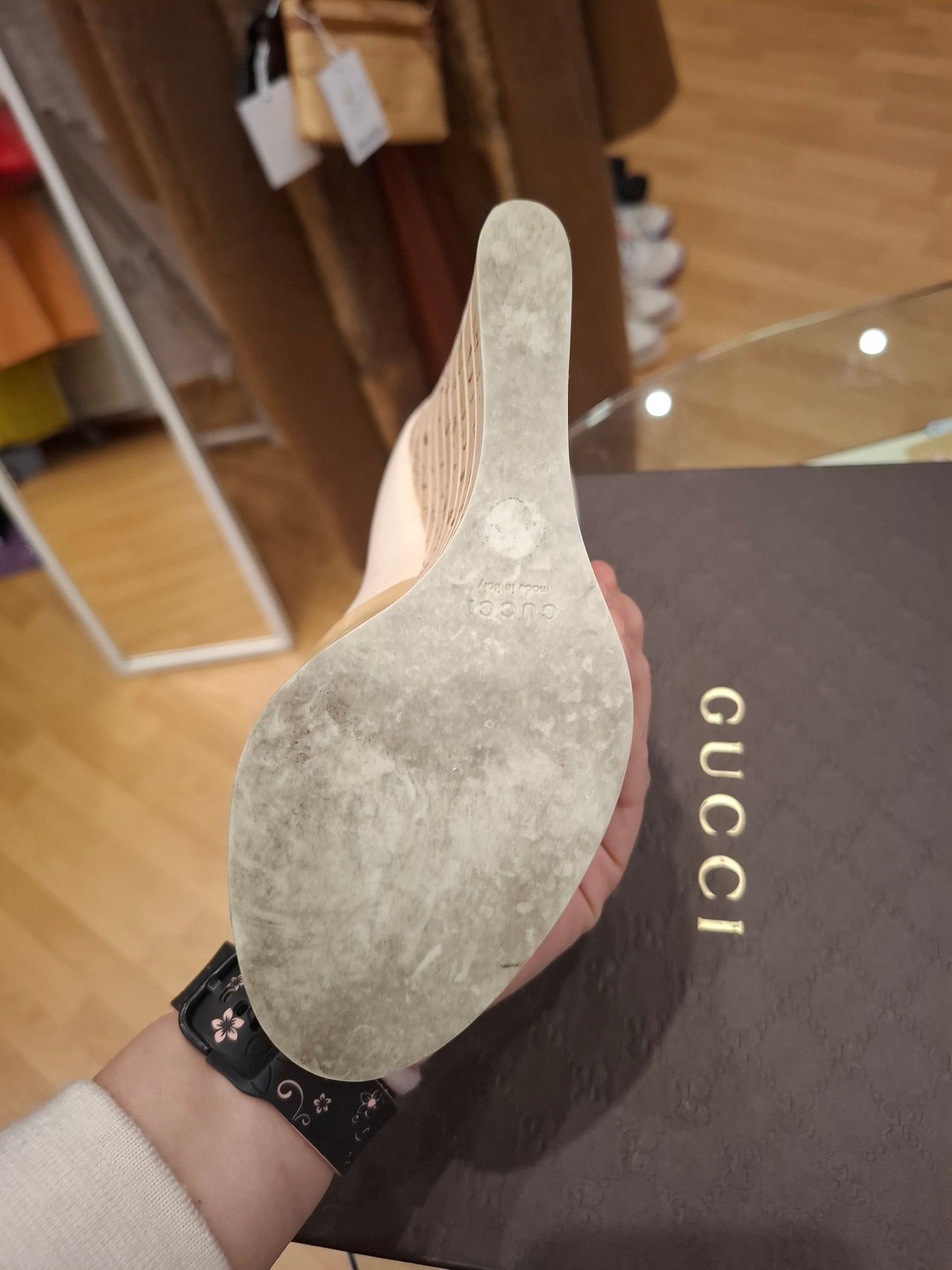 Zeppa Gucci sughero n*36