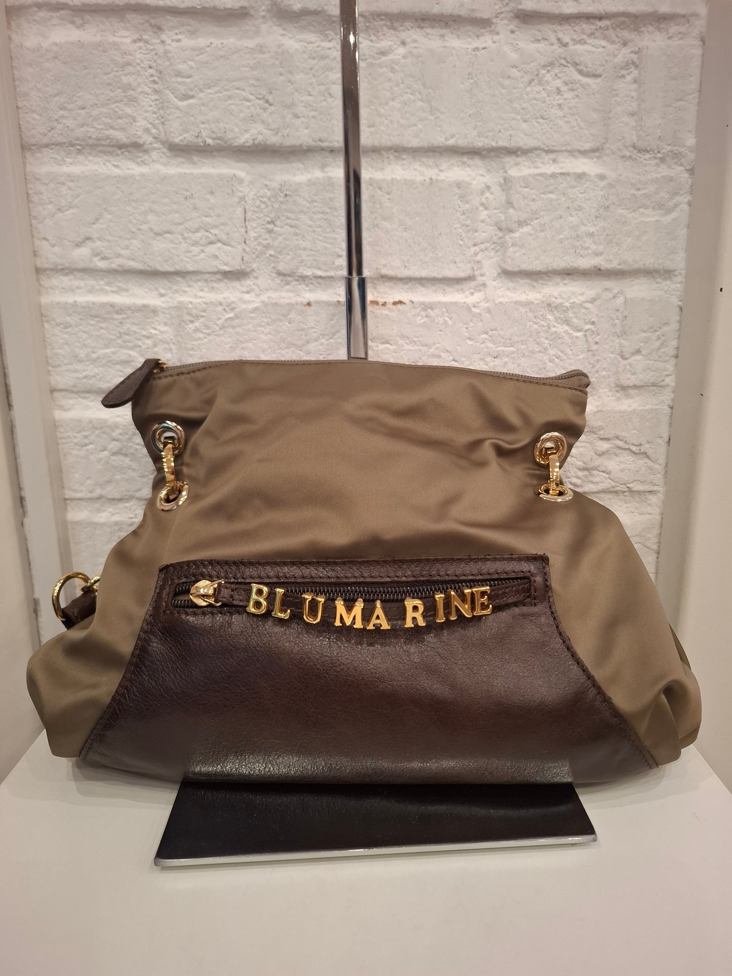 Borsa Blumarine scritta