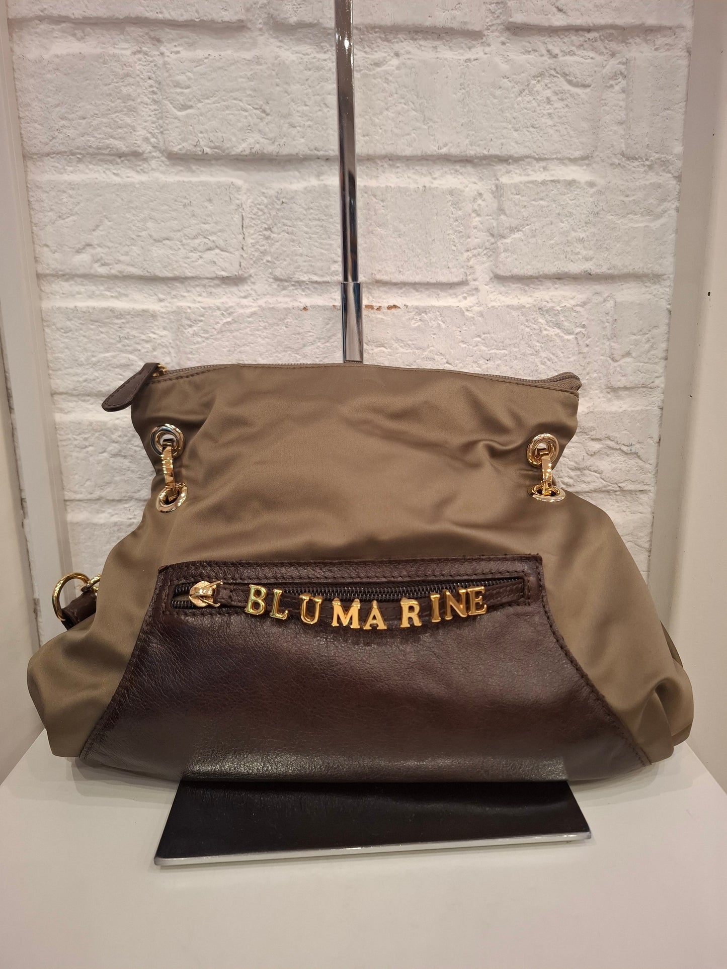 Borsa Blumarine scritta