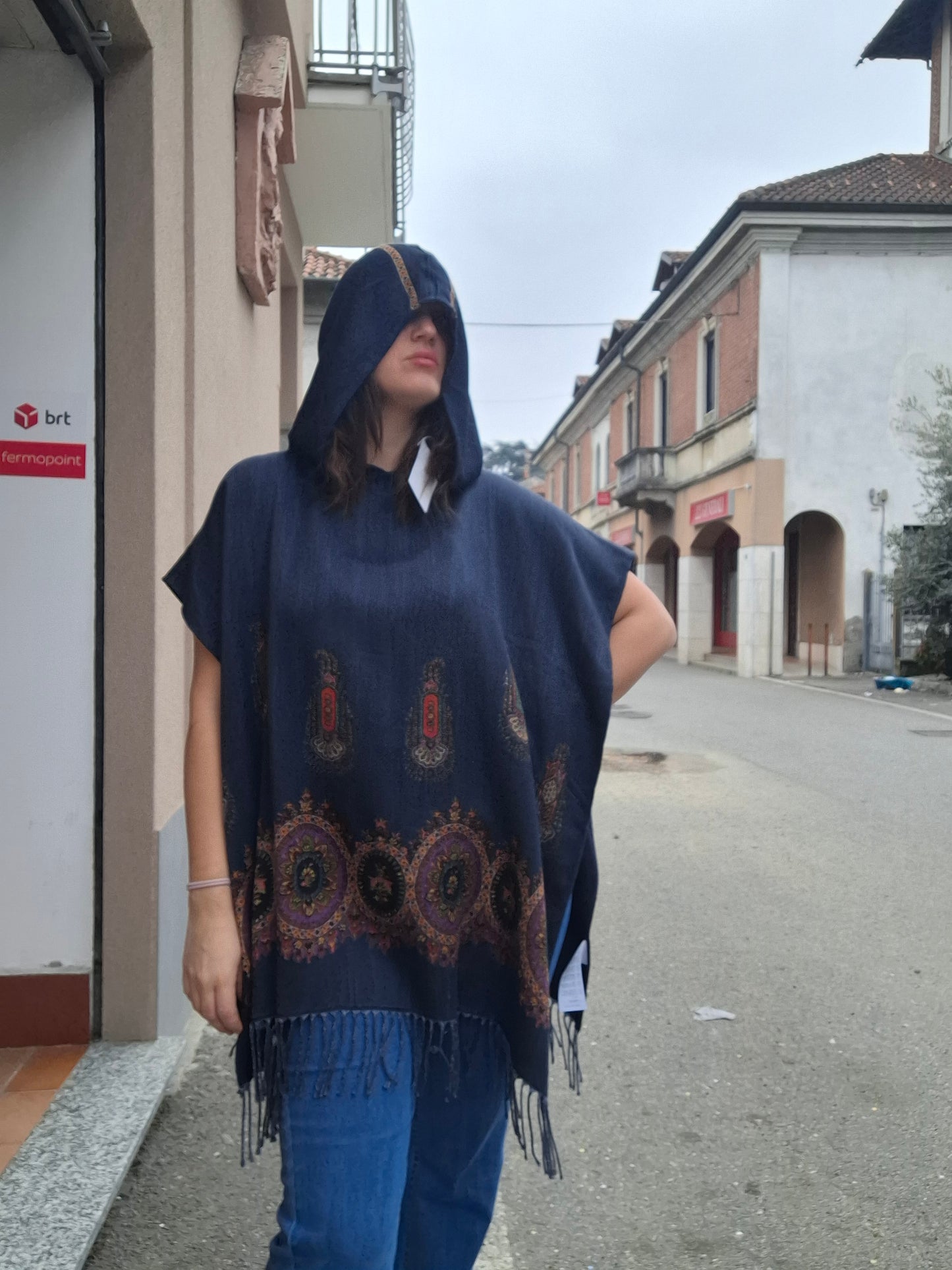 Cappa blu Etro TU