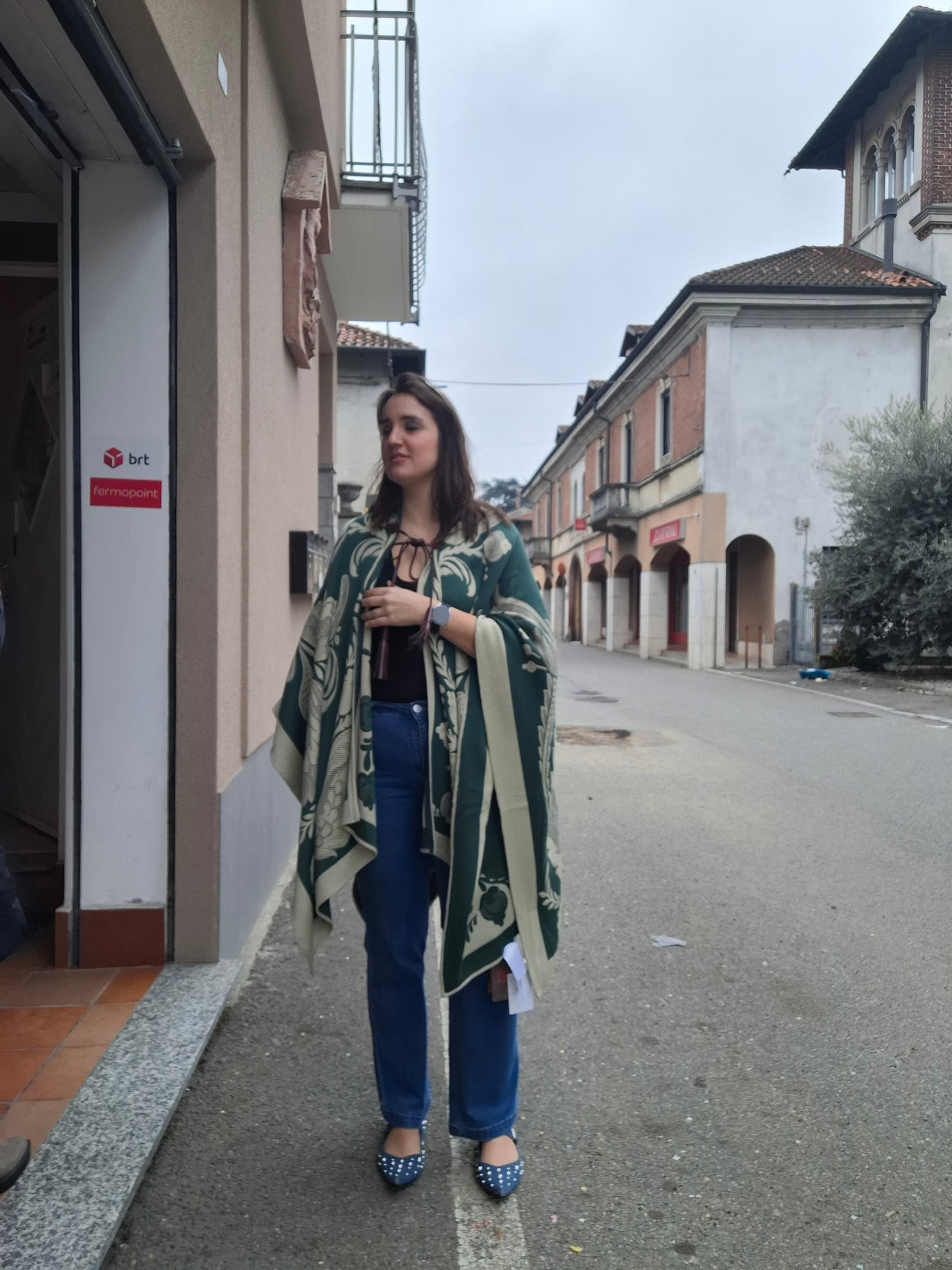 Mantella Etro lana e cashemere tg U