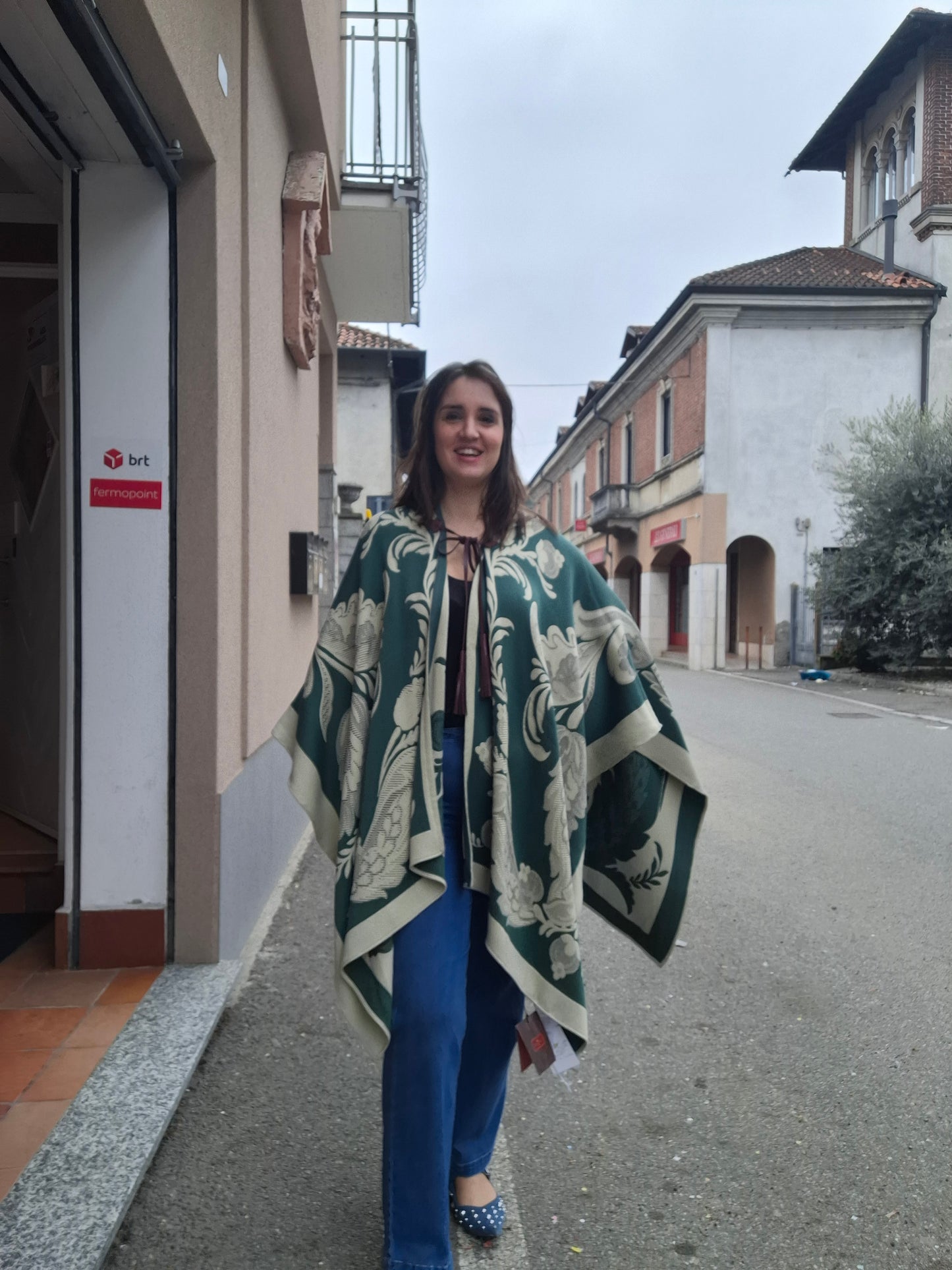 Mantella Etro lana e cashemere tg U