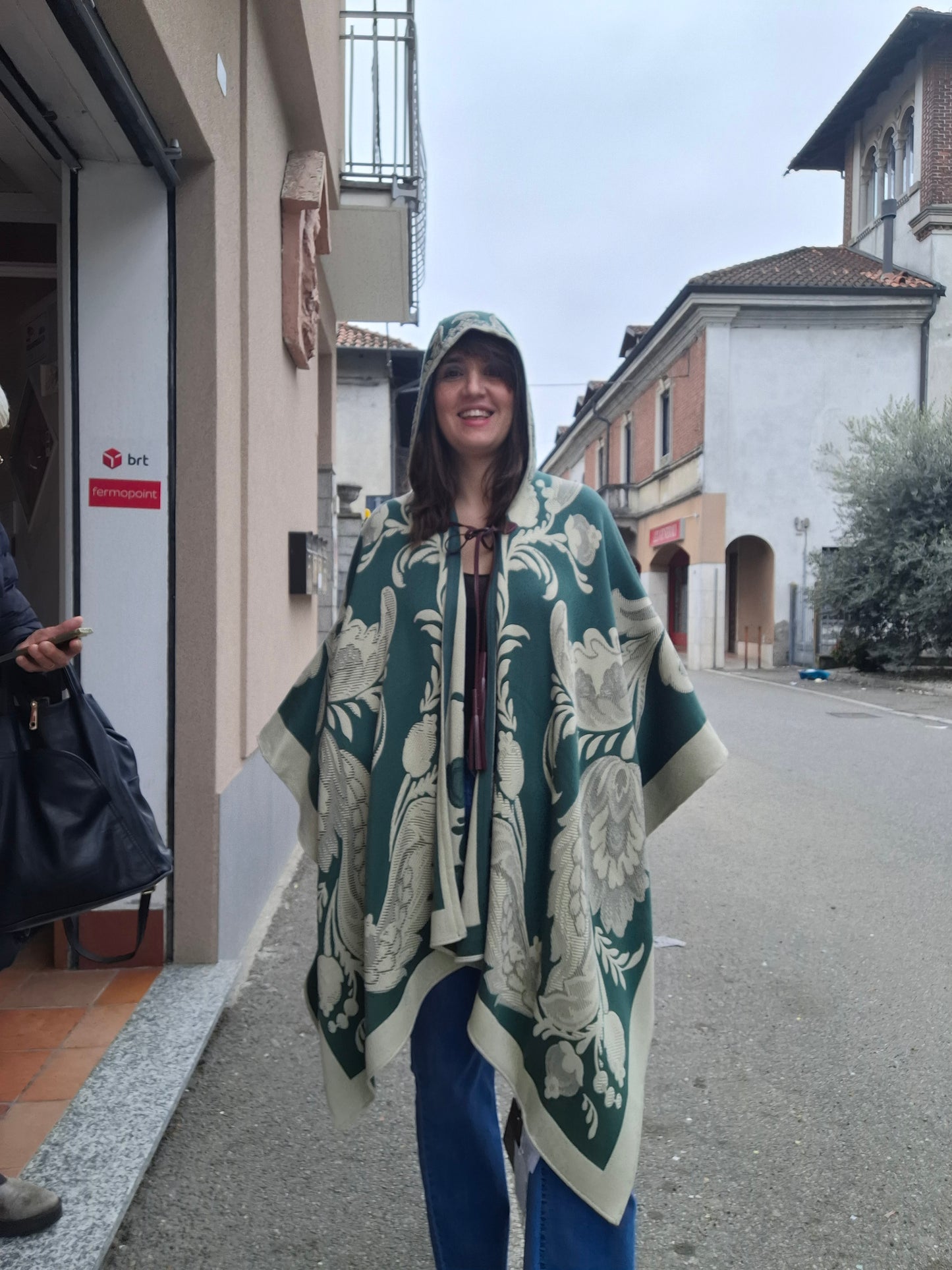 Mantella Etro lana e cashemere tg U