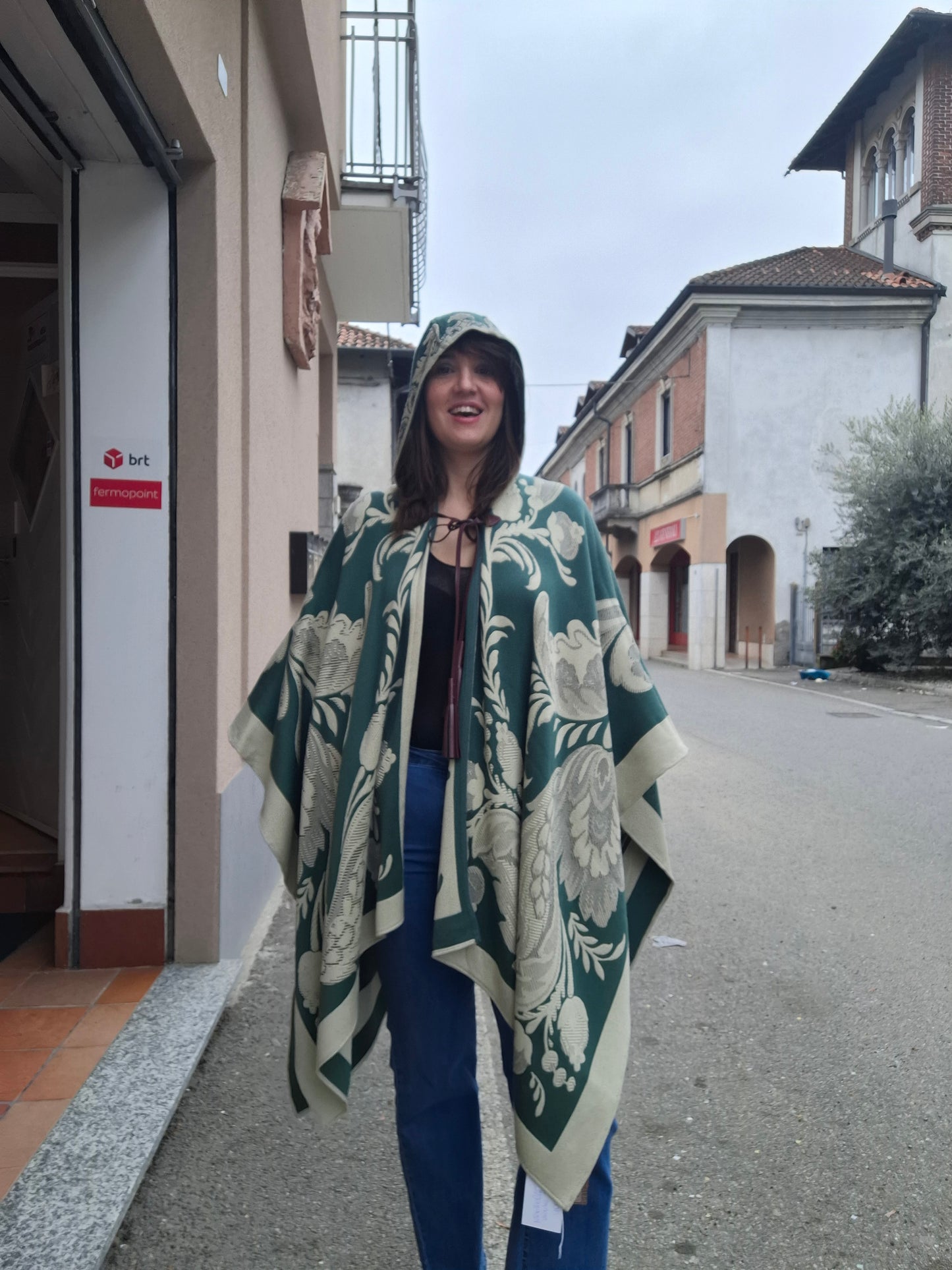 Mantella Etro lana e cashemere tg U