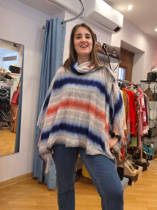 Poncho Missoni tg U