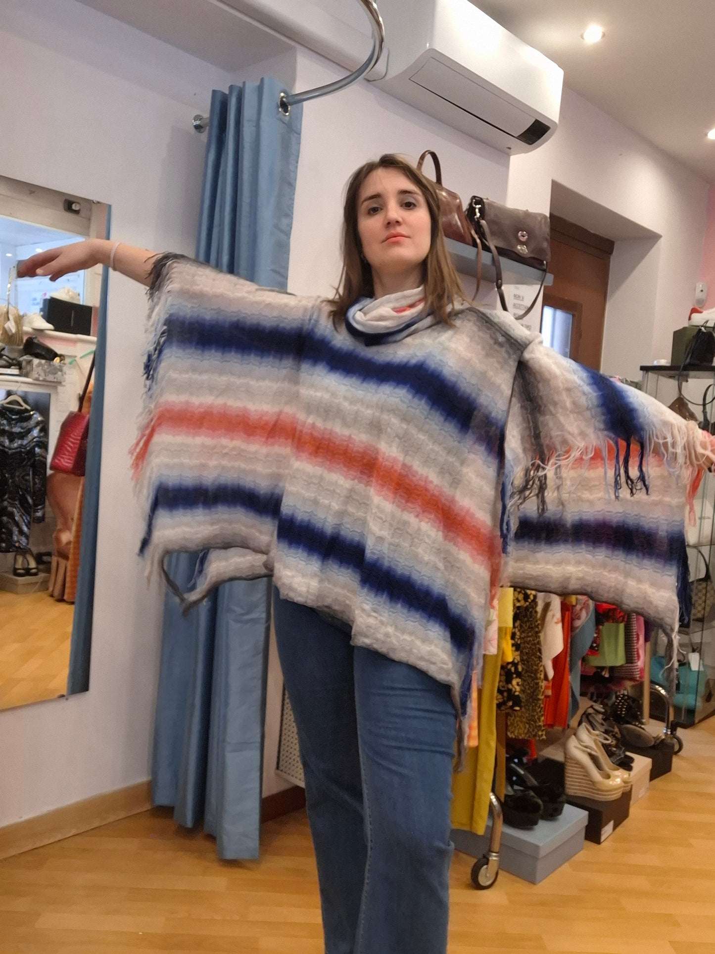 Poncho Missoni tg U