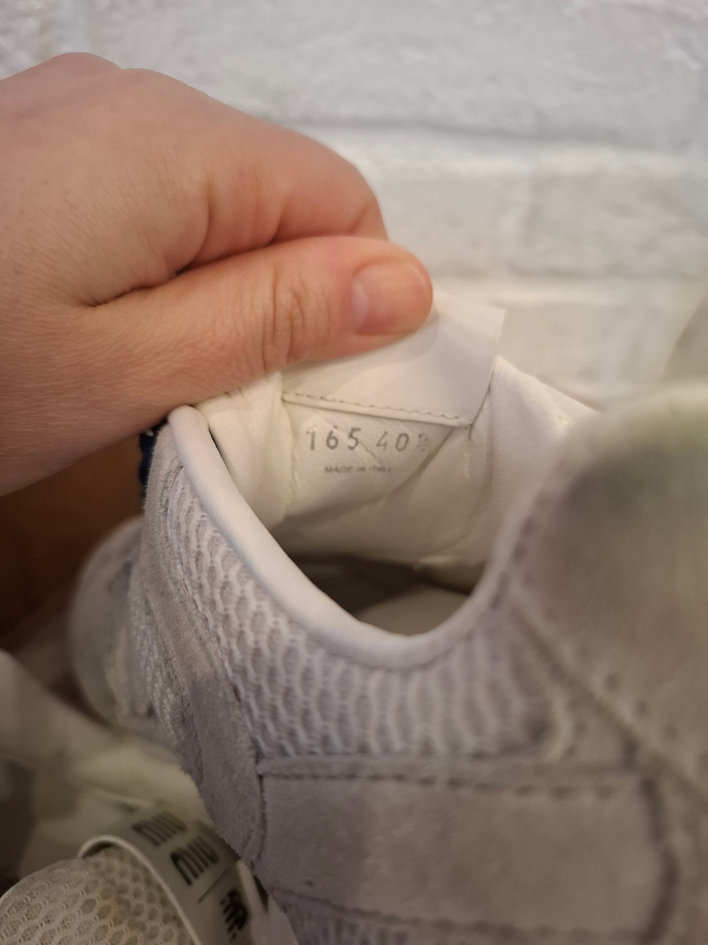 Sneakers limited ed. Miu Miu/NB tg 40.5