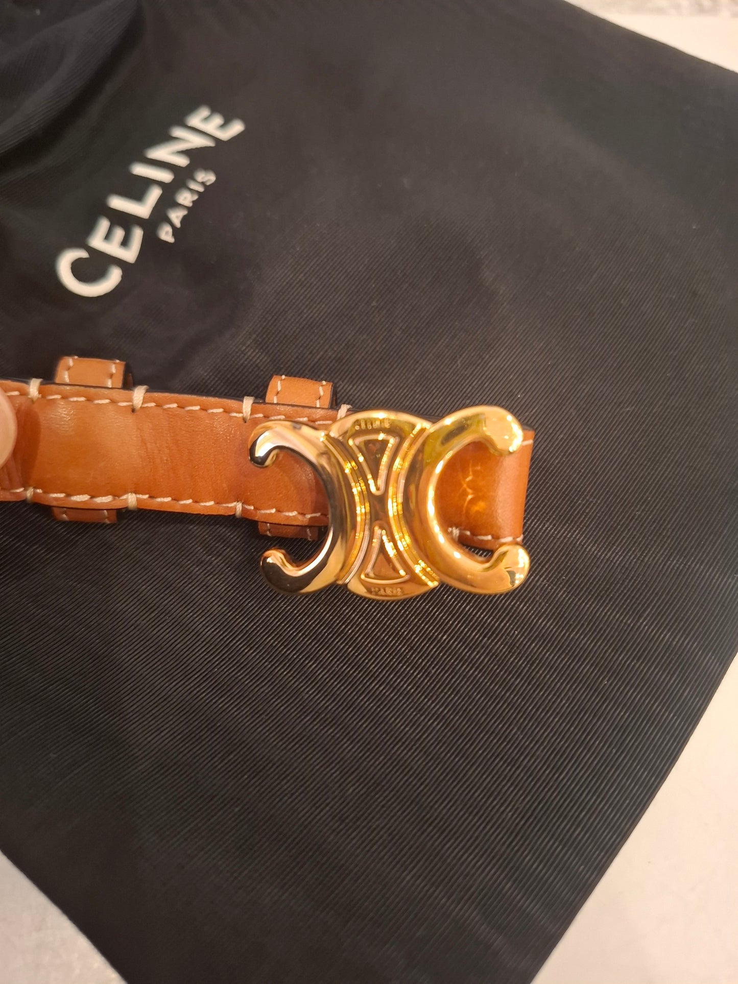 Cintura Celine Triomphe mis 80