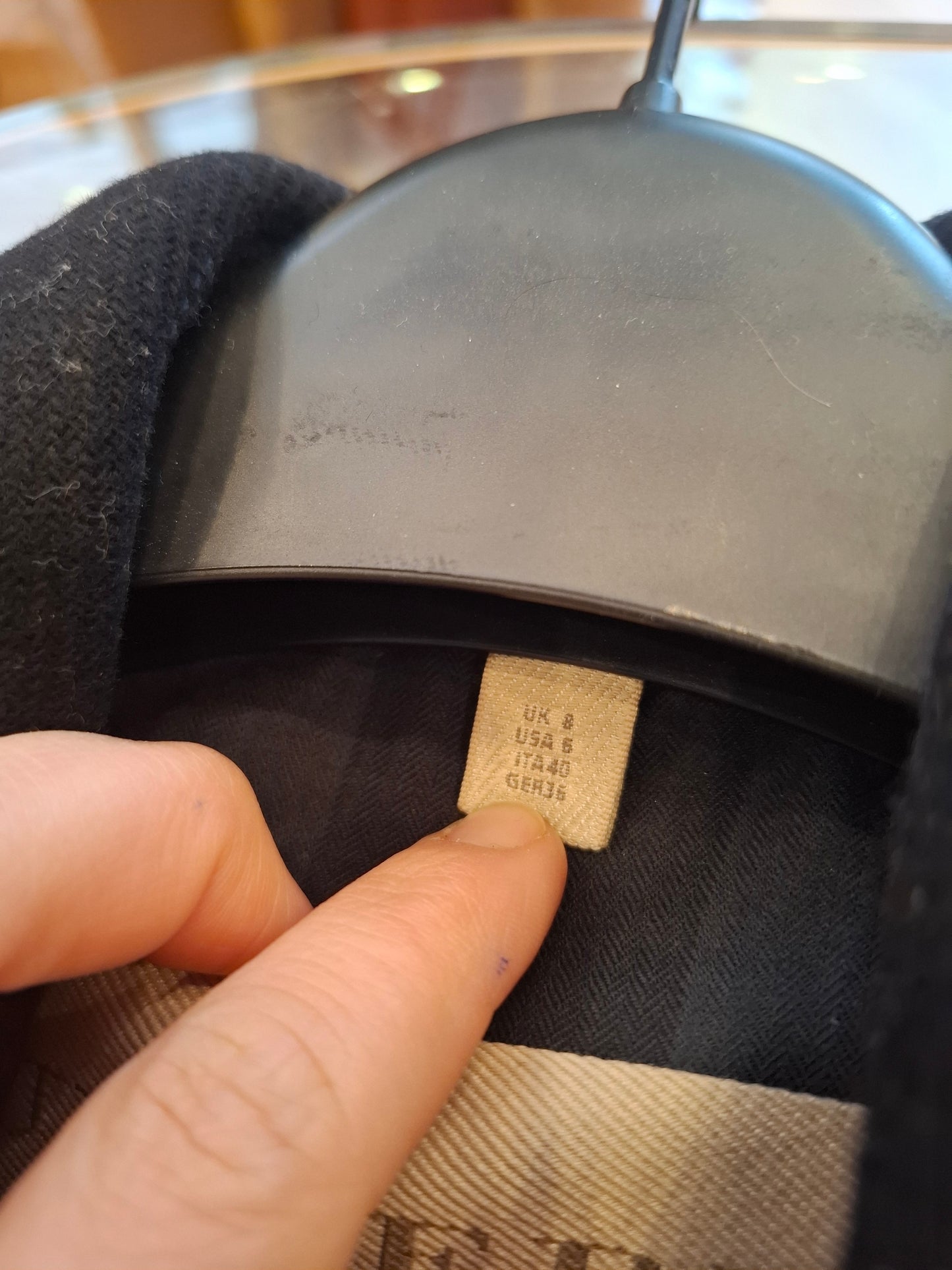 Cappotto Burberry maniche pelle tg 40